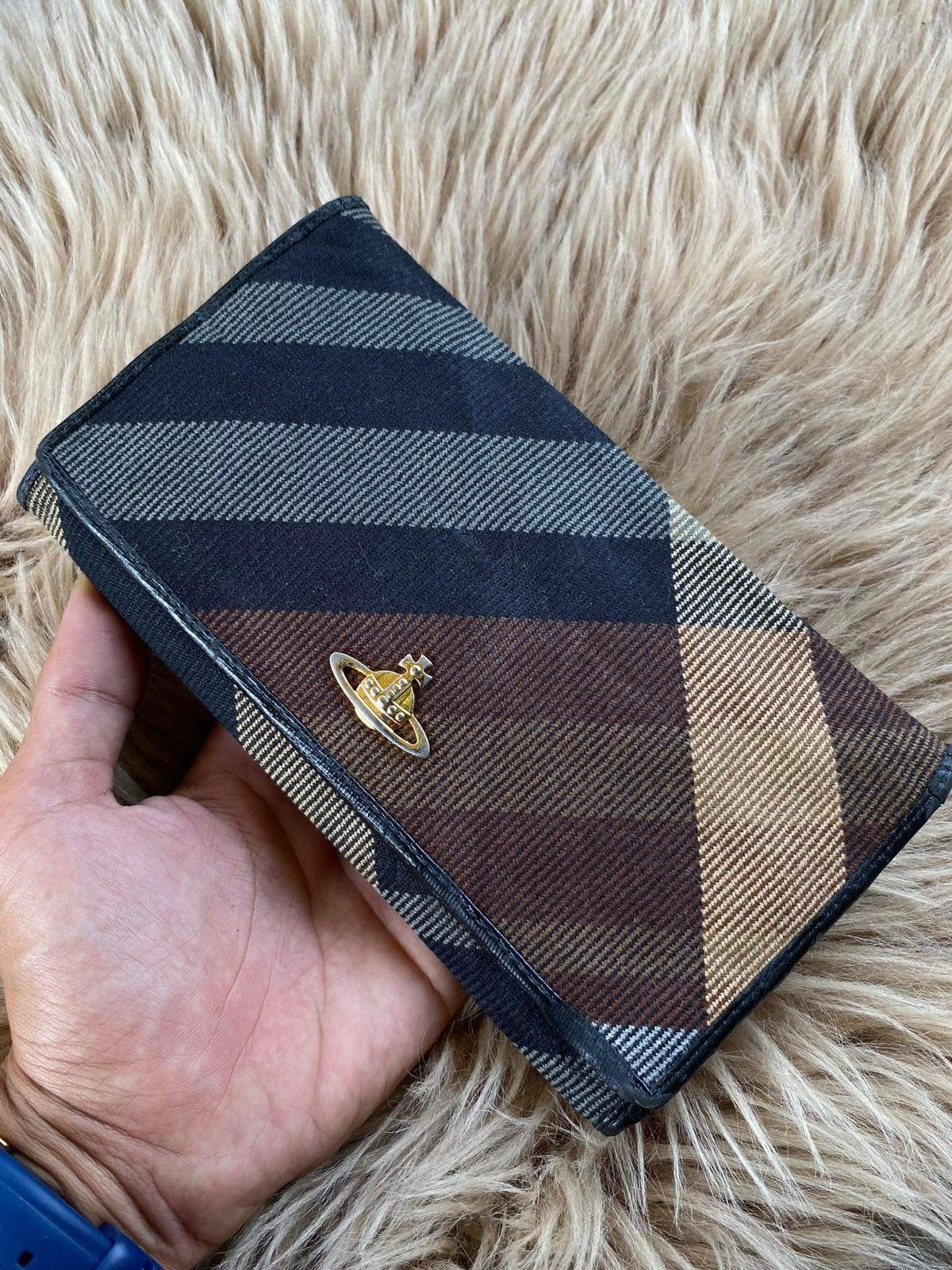 Designer × Vivienne Westwood 🔥NEED GONE🔥Vivienne Westwood Japan Water Orb Trifold Wallet, Size ONE SIZE - 2 Thumbnail