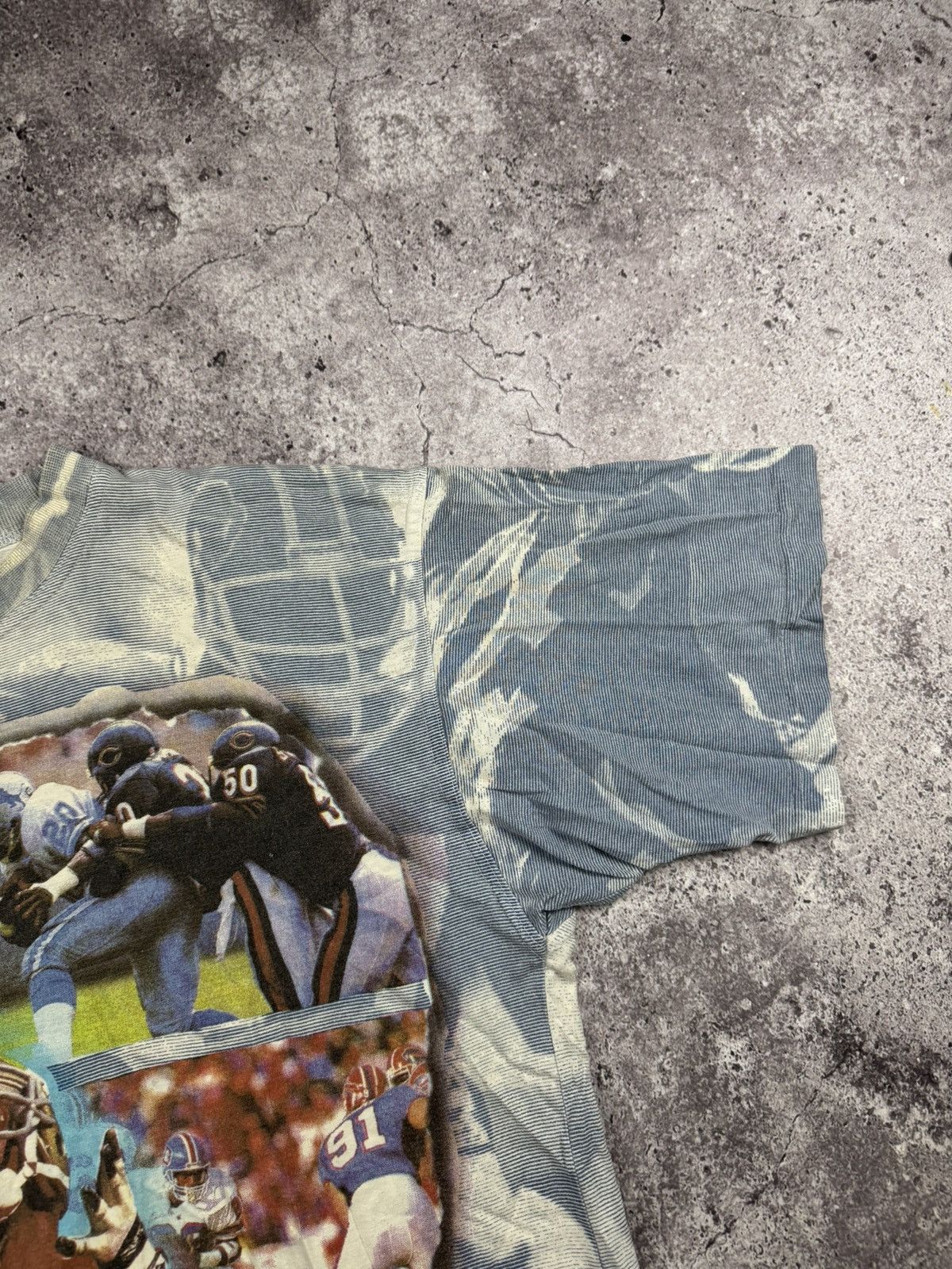 Starter 90’s Vintage Rugby Spirit All Over Print t shirt Boxy Size US L / EU 52-54 / 3 - 4 Thumbnail