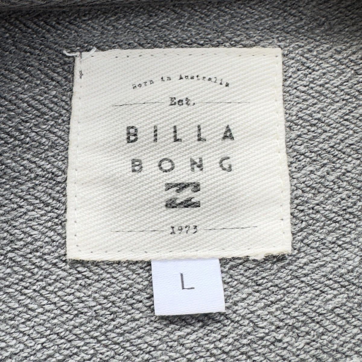 Billabong BILLABONG VINTAGE GREY CROPPED SWEATSHIRT Size US M / EU 48-50 / 2 - 8 Thumbnail