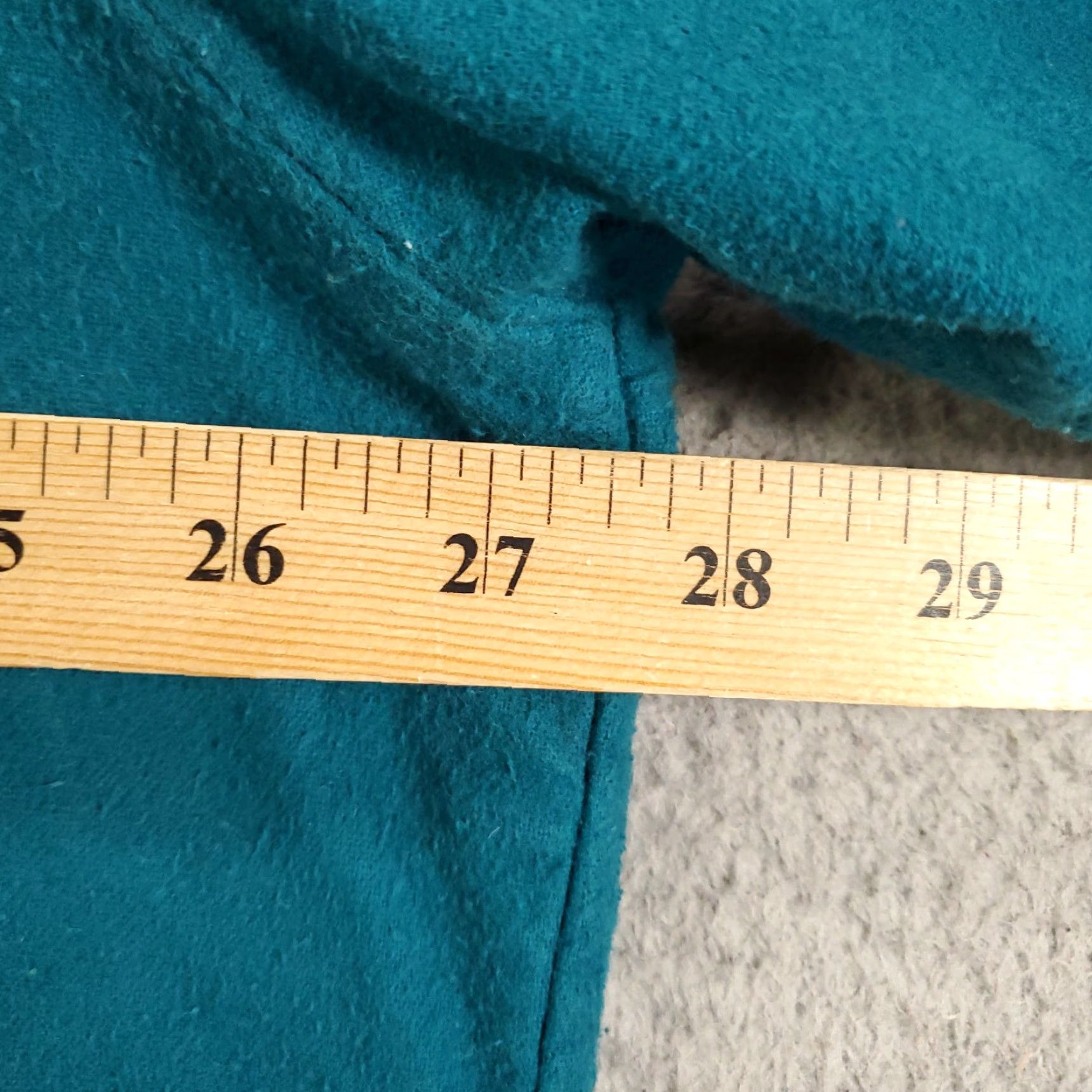 Altea Five Brothers Shirt Mens 2XL Teal Blue Button Up Chamois Flannel Cotton Long Sleeve Vintage: No? Size US XXL / EU 58 / 5 - 6 Thumbnail