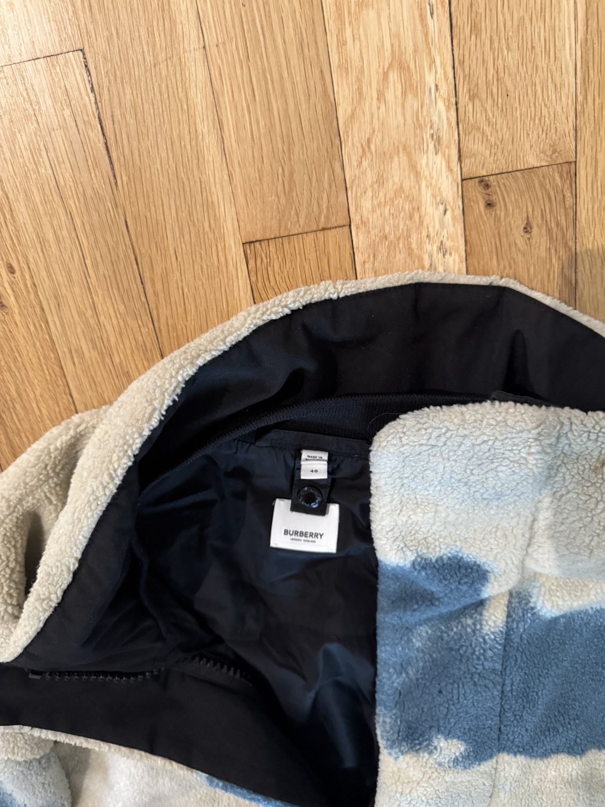 Burberry Burberry Sea Print Fleece Jacket Size US M / EU 48-50 / 2 - 4 Thumbnail