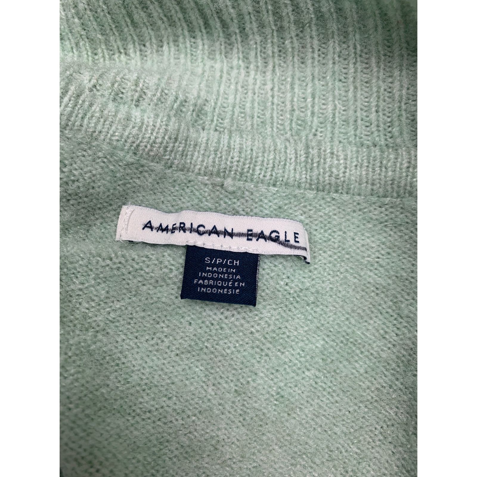 American Eagle Outfitters New American Eagle Womens Small Cowl Neck Knit Sweater Size S / US 4 / IT 40 - 5 Thumbnail