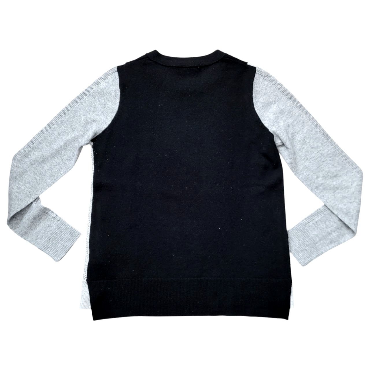 Vince Vince Black/Gray Cashmere Sweater | Size S Size S / US 4 / IT 40 - 2 Thumbnail