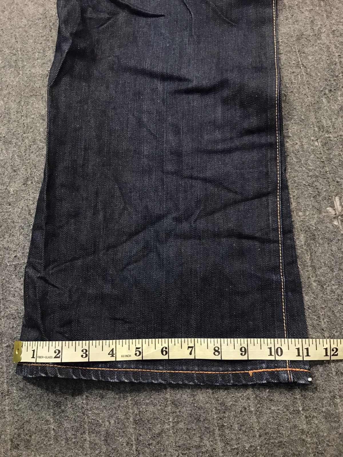 Christian Audigier Ed Hardy Denim by Christian Audigier Baggy Straight Cut Size US 41 - 14 Thumbnail