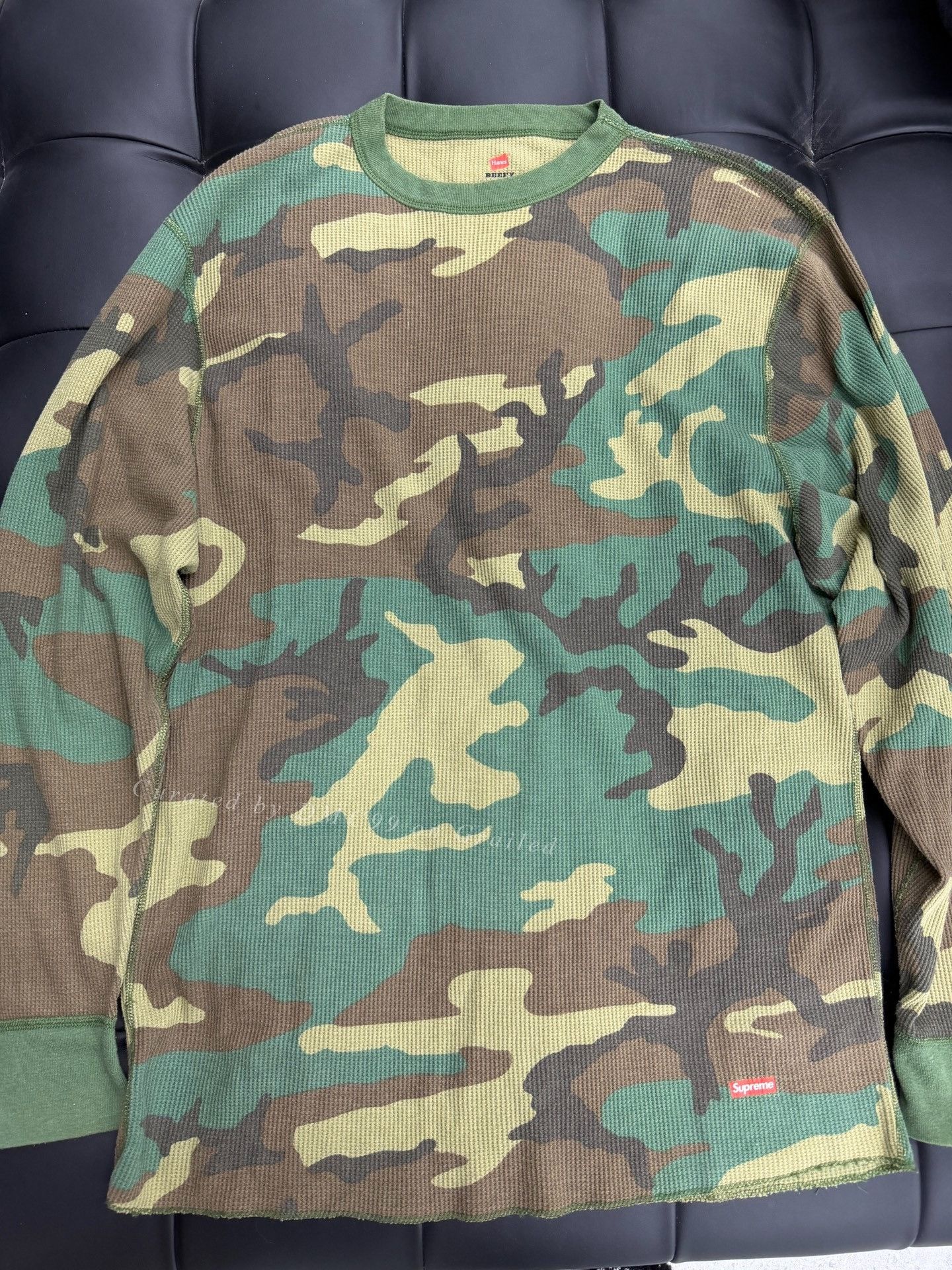 Supreme Supreme Hanes Camo Long-Sleeve Base Layer Size US XL / EU 56 / 4 - 1 Thumbnail