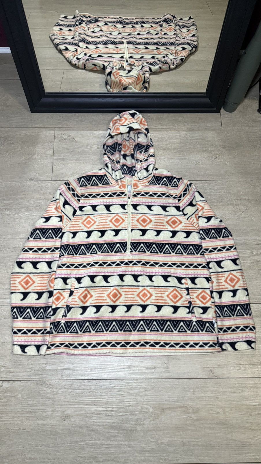 O'Neill O’Neill Fleece Hoodie Half Zip Aztec Pullover Size L / US 10 / IT 46 - 1 Thumbnail