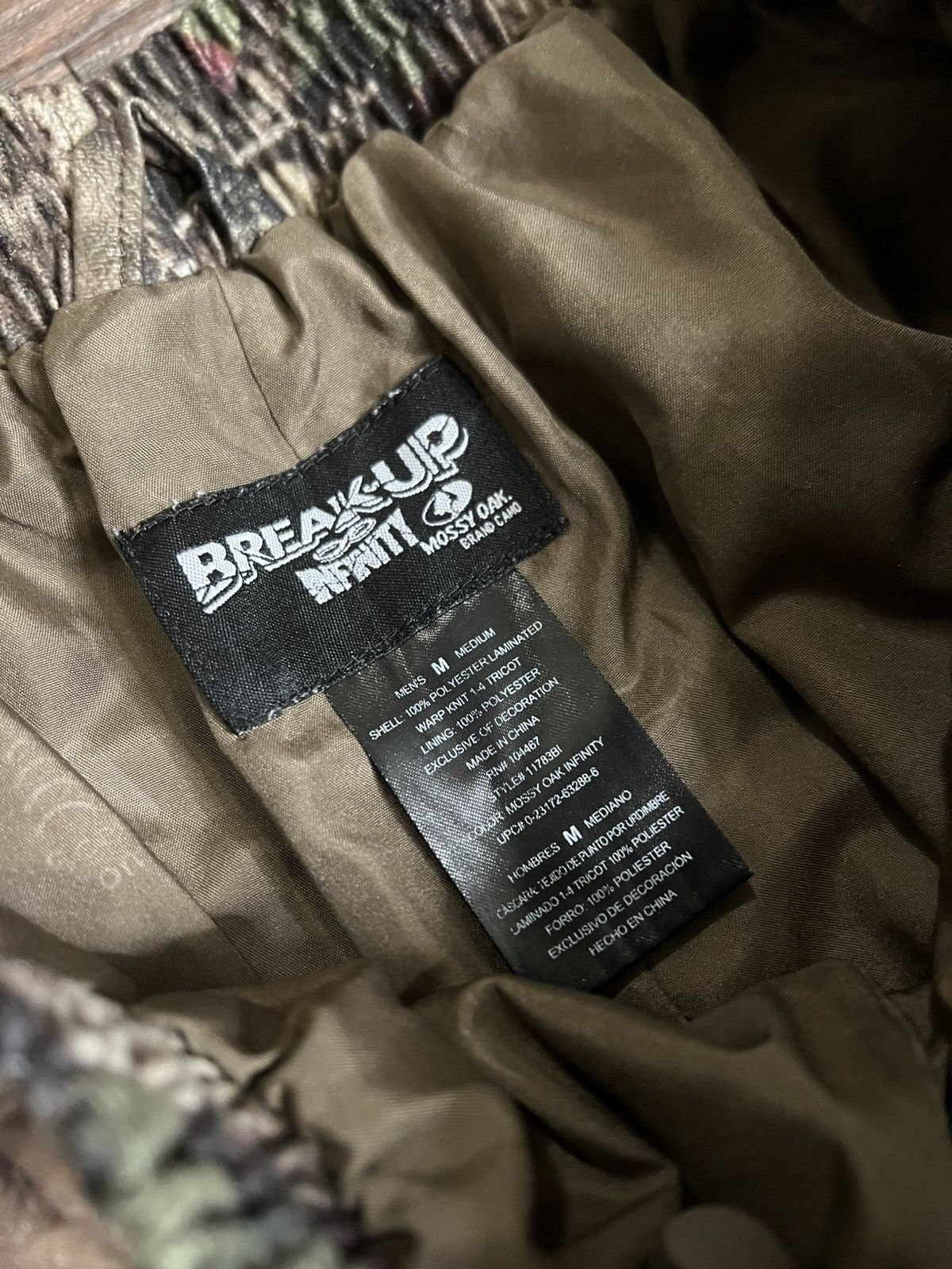 Mossy Oaks Mossy Oak Camo Baggy Zipper Sweats Size US 32 / EU 48 - 3 Thumbnail
