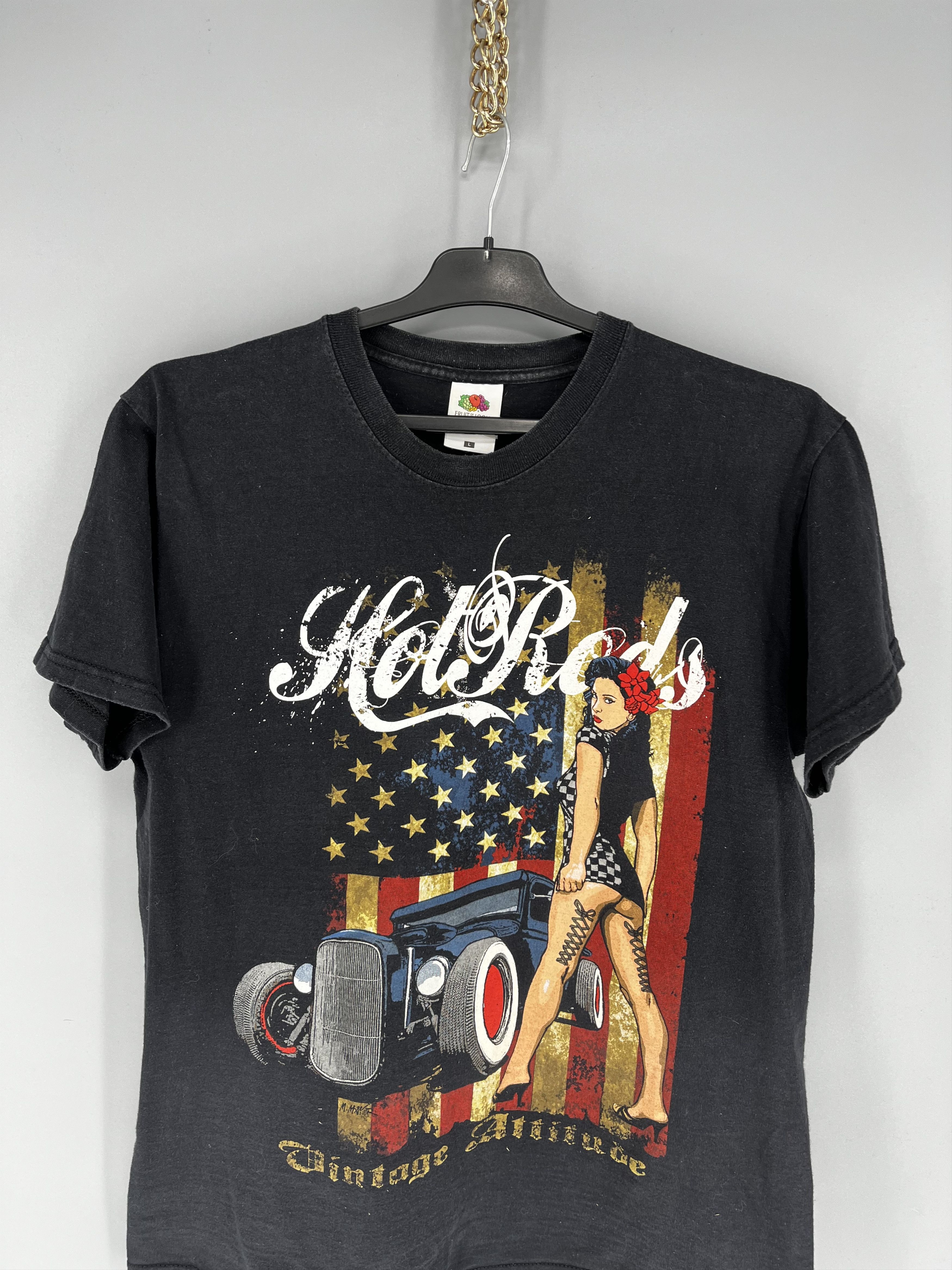 Harley Davidson Vintage Y2K EMP Hot Rods majica M Size US L / EU 52-54 / 3 - 6 Thumbnail