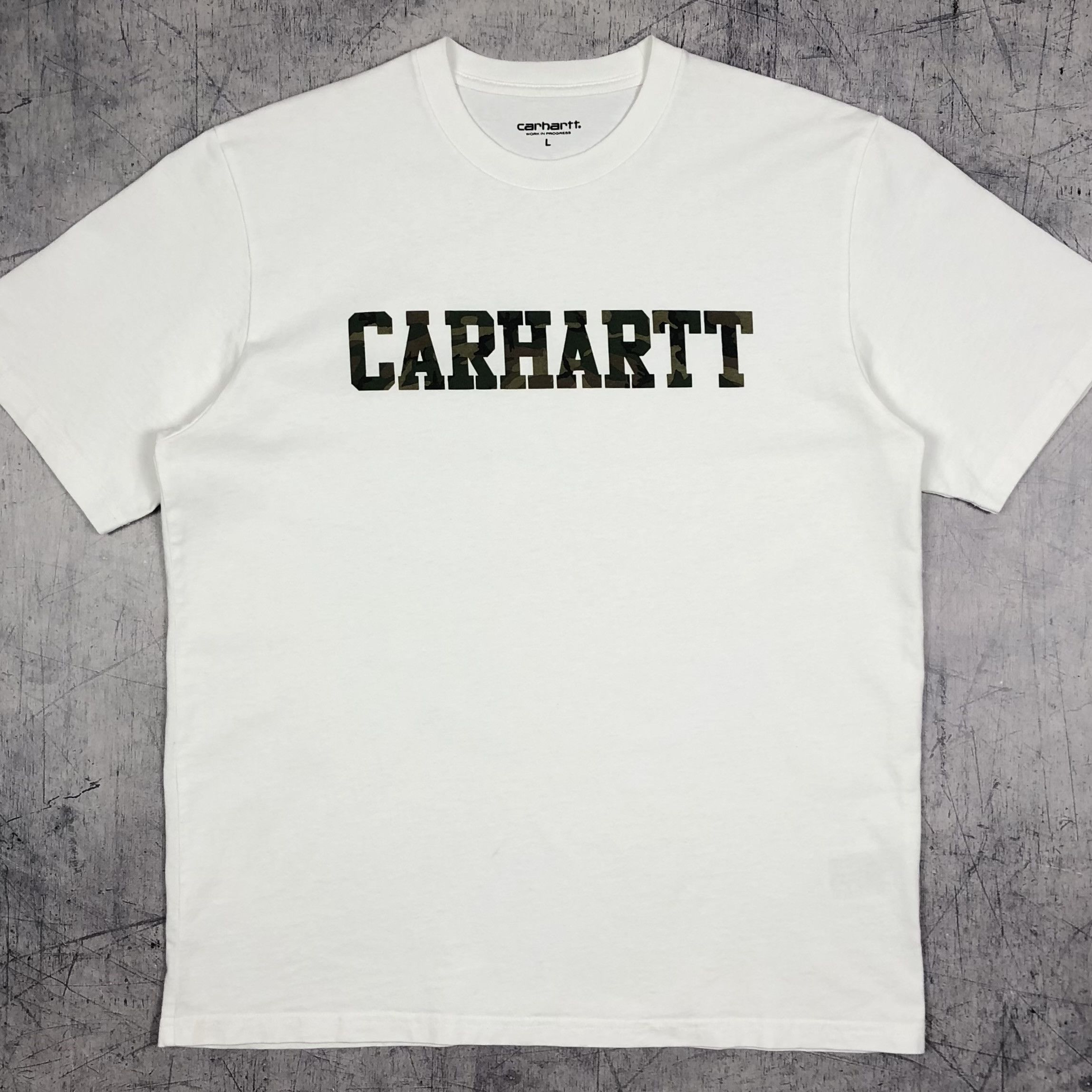 Carhartt Carhartt WIP College Camo Tee Size US L / EU 52-54 / 3 - 1 Thumbnail