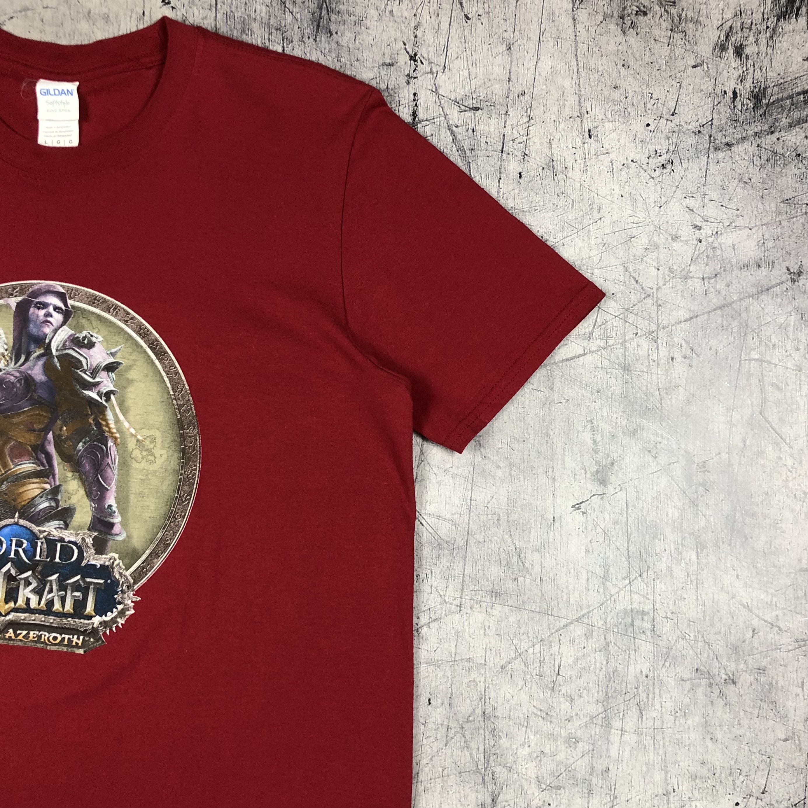 The Game Warcraft Battle For Azeroth Blizzard Tee Size US L / EU 52-54 / 3 - 6 Thumbnail