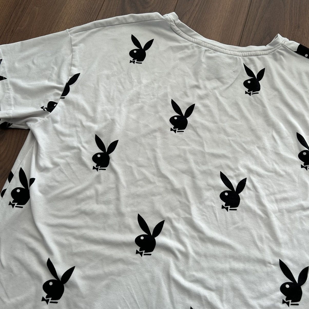 Playboy × Vintage VINTAGE PLAYBOY WHITE T-SHIRT Size US S / EU 44-46 / 1 - 5 Thumbnail