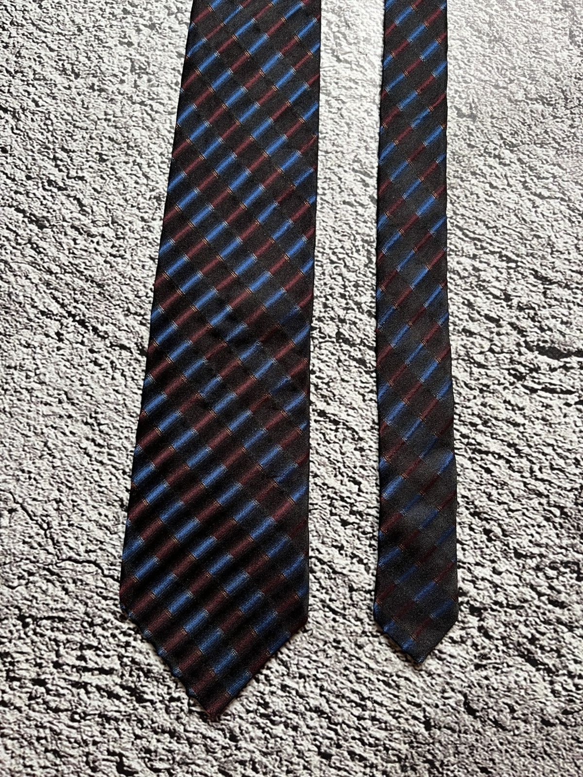 Dolce & Gabbana Dolce & Gabbana Cravatte Plaid Silk Blend Tie Size ONE SIZE - 4 Thumbnail