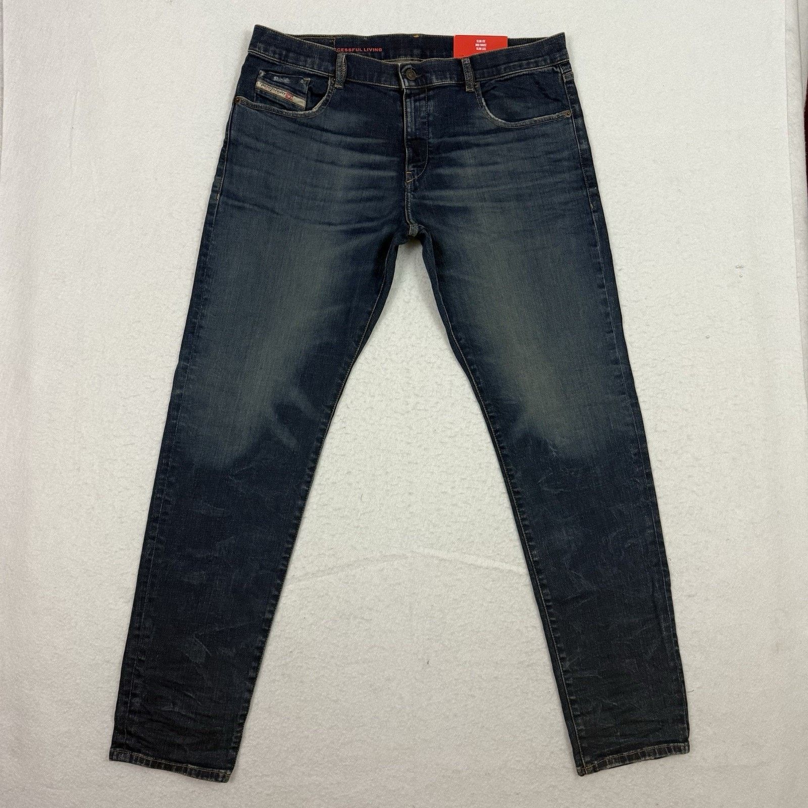 Diesel Diesel Mens Jeans Size 40x32 2019 D Strukt 09C73 Italy Size US 40 / EU 56 - 1 Thumbnail