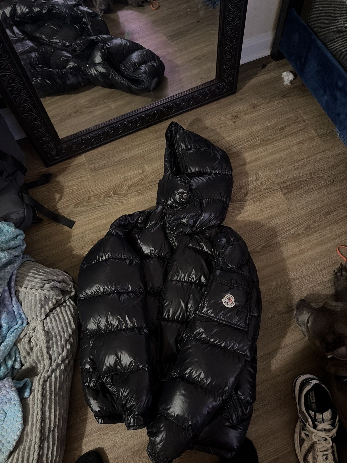 Moncler Moncler Maya Jacket Black (Size 3/Large) Excellent Condition Size US L / EU 52-54 / 3 - 13 Thumbnail