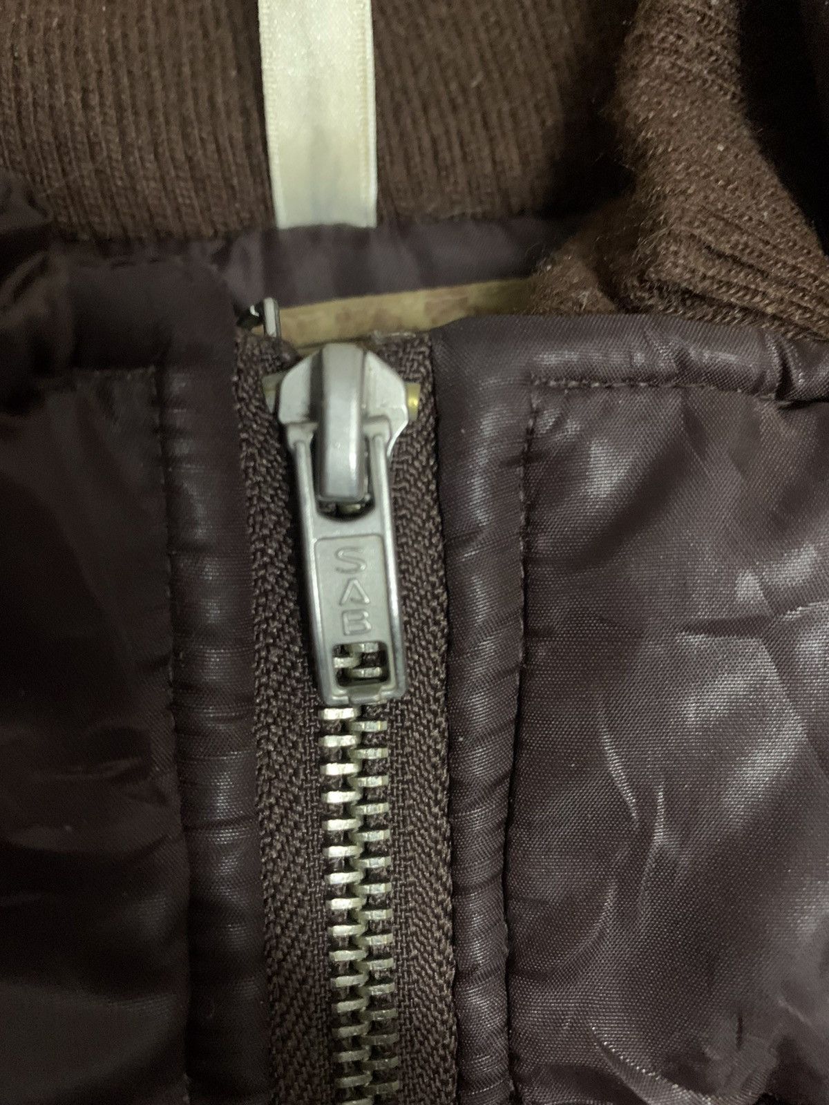 Japanese Brand Vintage DURALUMIN Skull Puffer Jacket Zipper Size US L / EU 52-54 / 3 - 11 Thumbnail