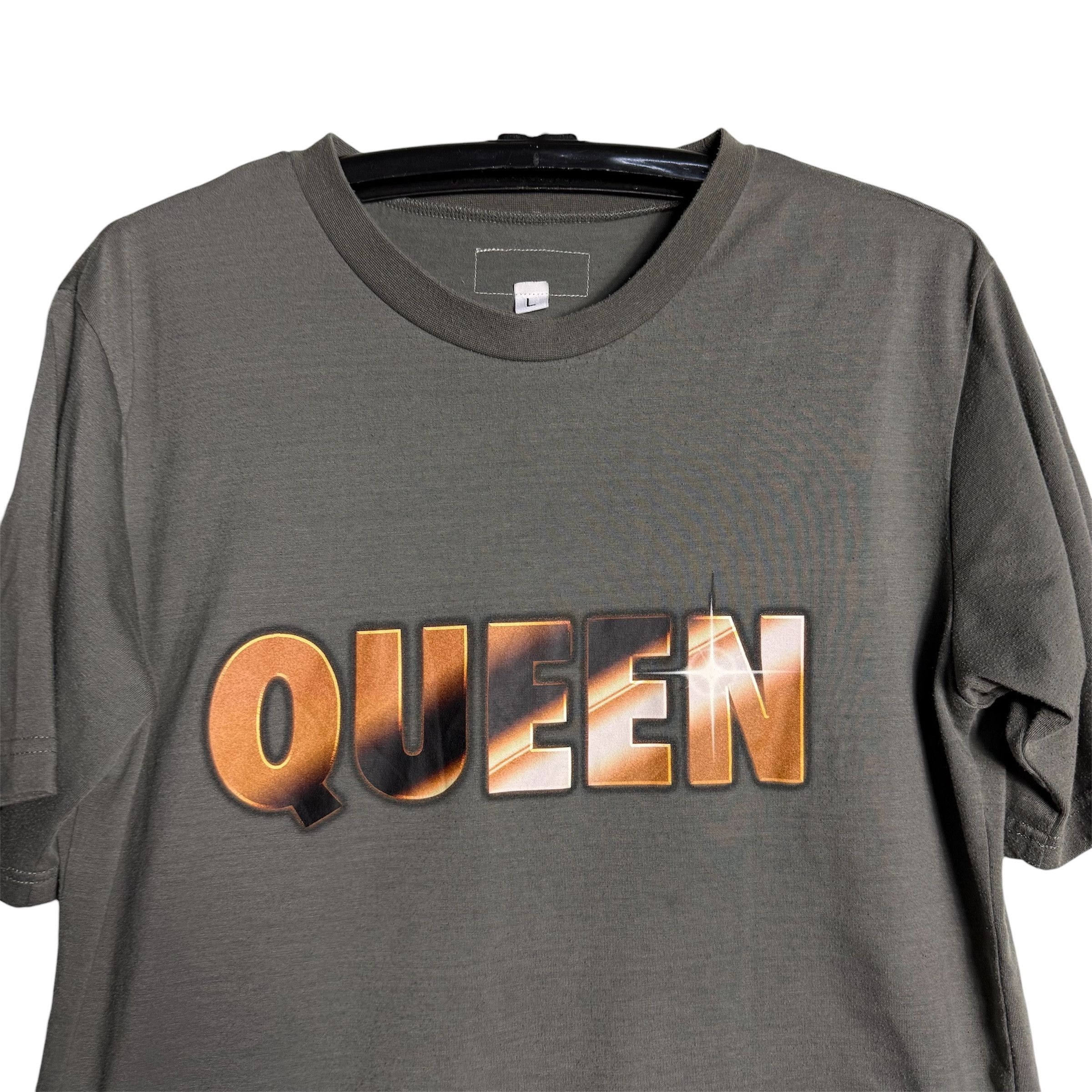 Band Tees 🔥RARE🔥Queen Official Merchandise Spellout T-shirt Size US L / EU 52-54 / 3 - 2 Thumbnail