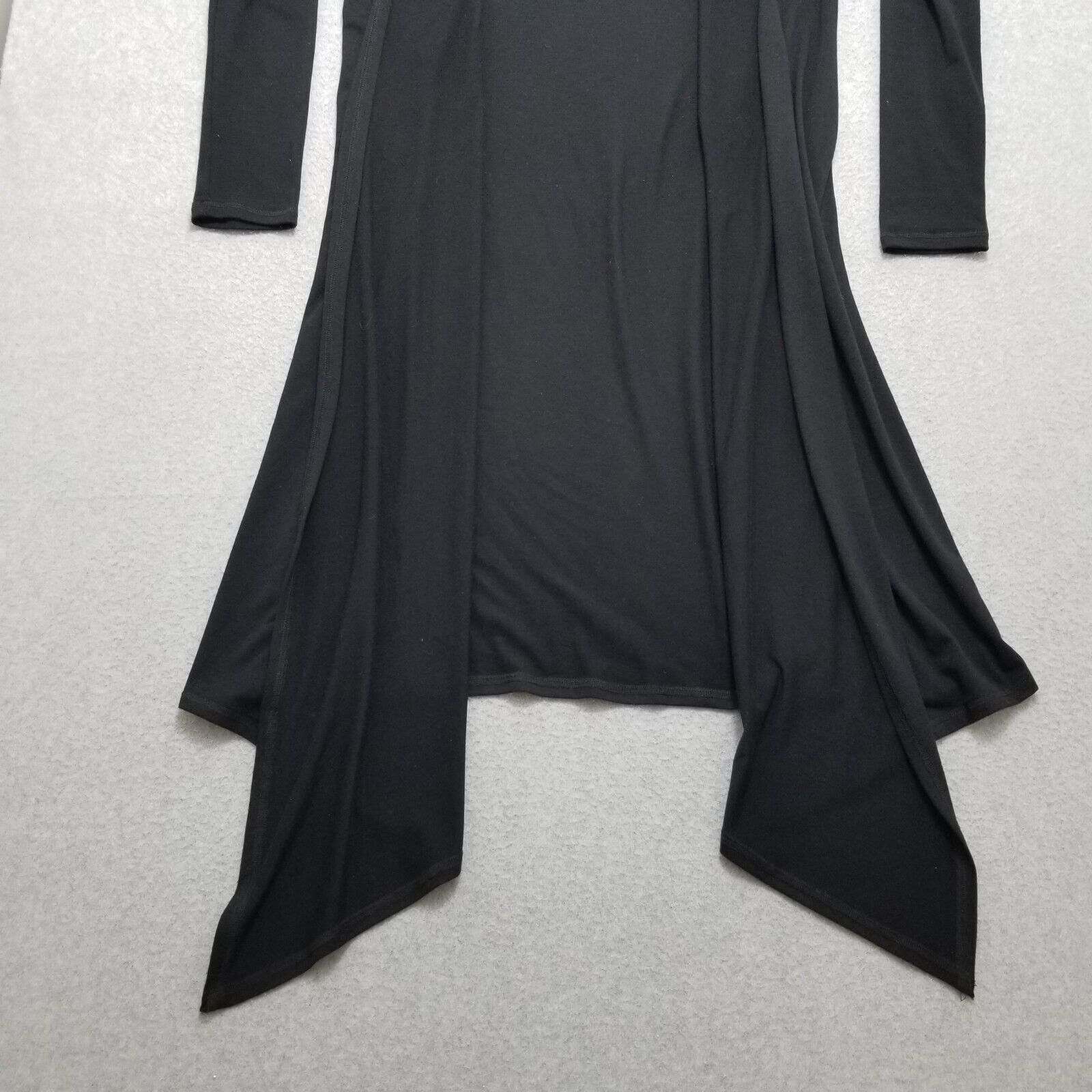 Casadei Casadei Cardigan Womens Large Black Long Size L / US 10 / IT 46 - 4 Thumbnail
