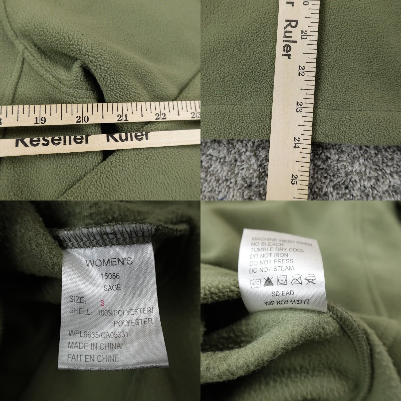 Vintage Woolrich Sweater Womens Small Green Andes Fleece Outdoor Full Zip Casual Woolrich Womens Sweater Green Small Andes Fleece Outdoor Full Zip Casual SA Size S / US 4 / IT 40 - 8 Thumbnail