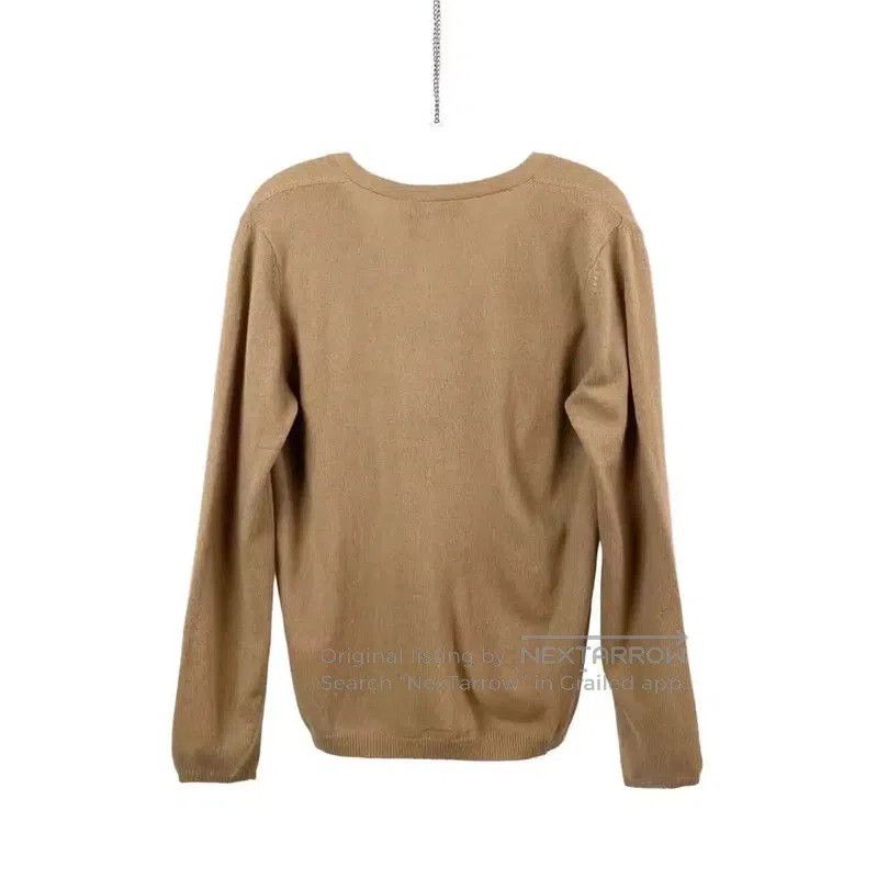 Max Mara MaxMara Beige Wool Women's Cardigan . Size XL / US 12-14 / IT 48-50 - 2 Thumbnail
