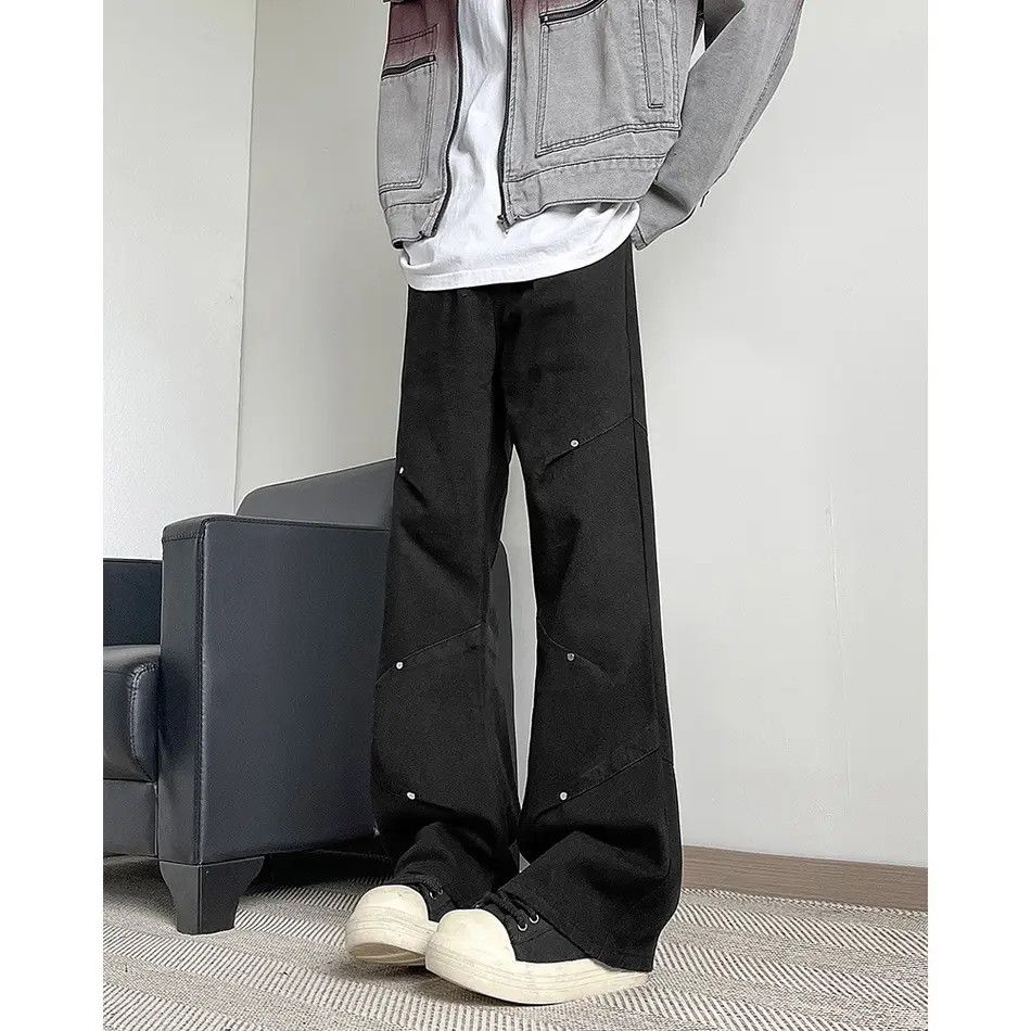 Japanese Brand × Jean Retro loose straight leg casual jeans Size US 32 / EU 48 - 6 Thumbnail