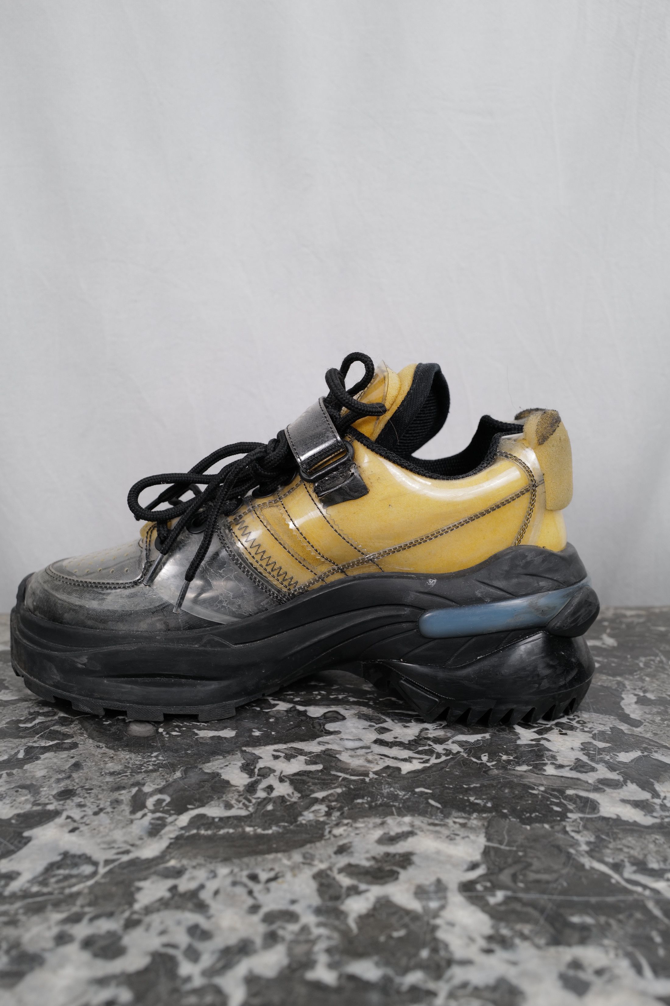 Maison Margiela Maison Margiela PVC Clear Retro Fit Chunky Sole Sneaker Size US 8 / EU 41 - 6 Thumbnail