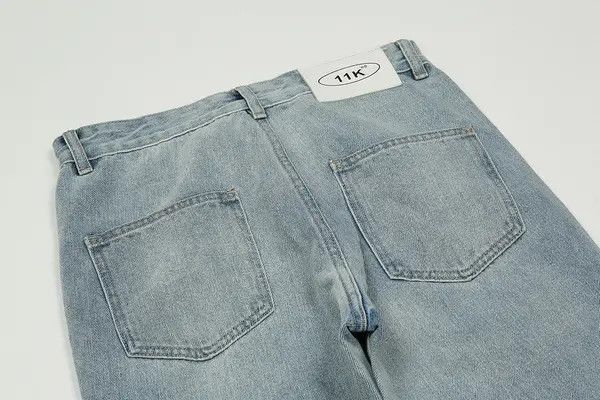 Japanese Brand VIBE High street hip hop zipper casual flared jeans y2k Size US 32 / EU 48 - 4 Thumbnail