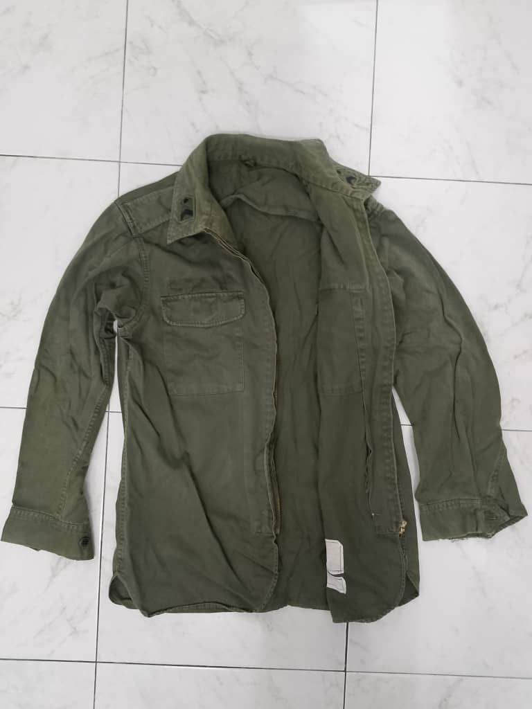 Vintage VINTAGE MILITARY JACKET 80s Size US L / EU 52-54 / 3 - 2 Thumbnail