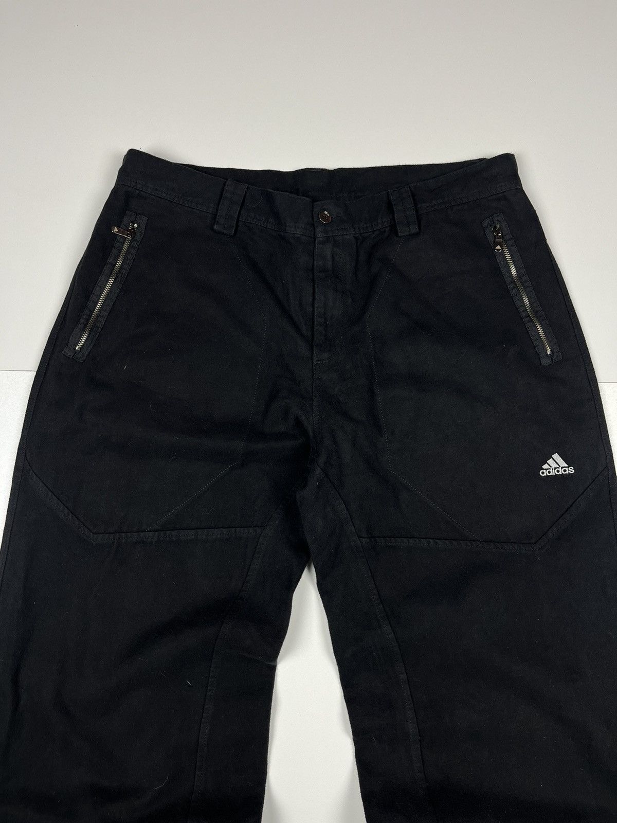 Adidas Adidas Y2K Vintage Baggy Skiboarding WinterSnow Pants Black Size US 34 / EU 50 - 4 Thumbnail