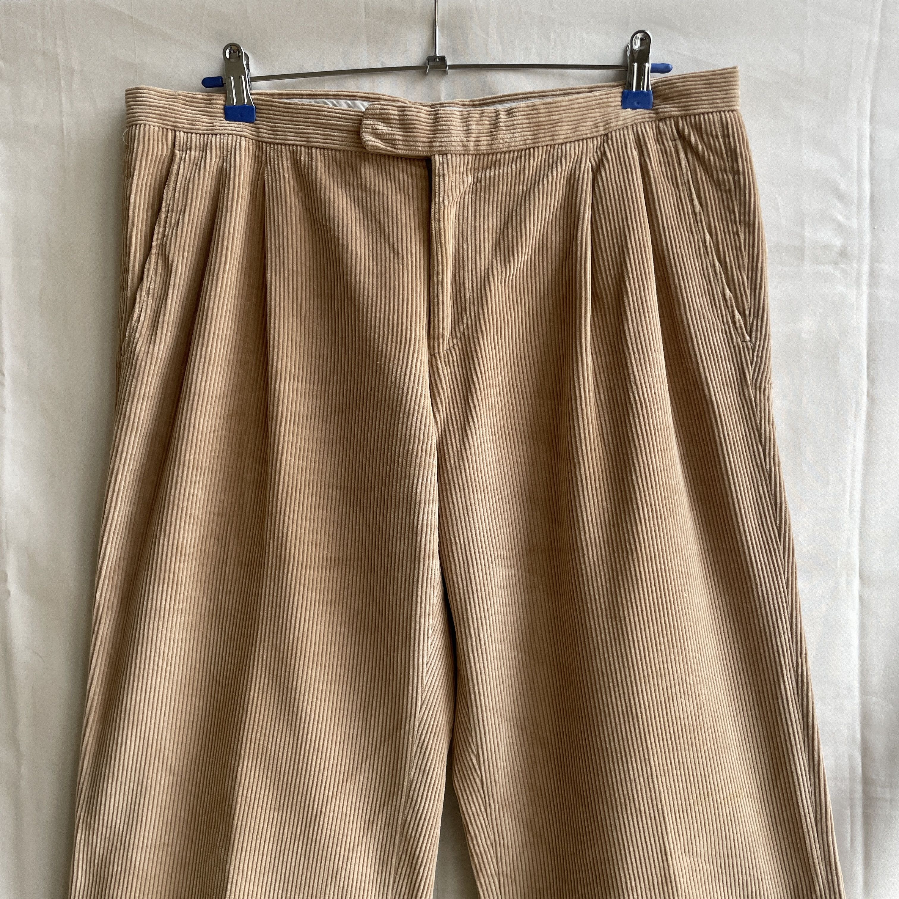 Gianfranco Ferre Gianfranco Ferre VTG Double Pleat Straight Corduroy Pants Size US 34 / EU 50 - 3 Thumbnail