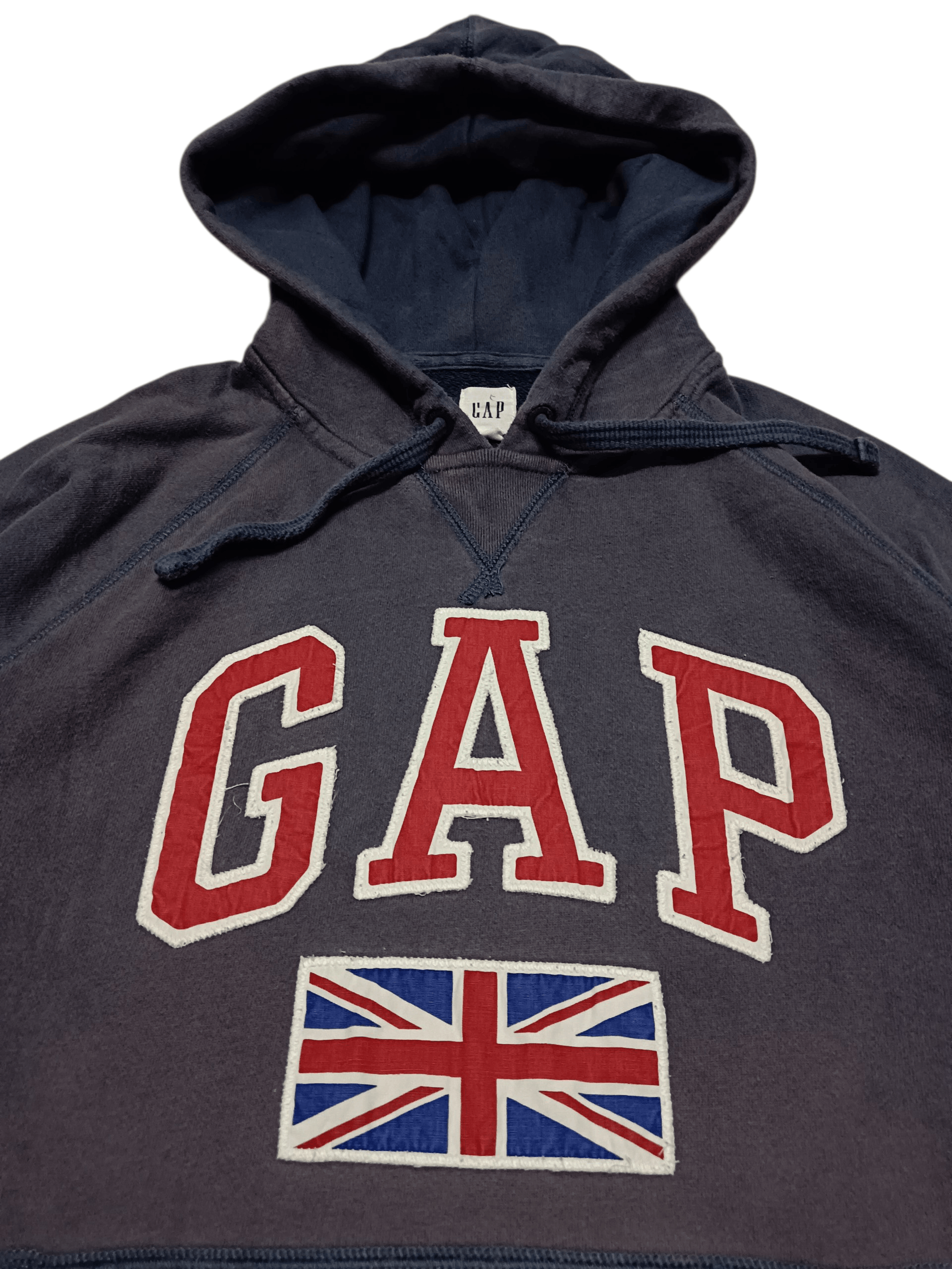 Gap Sunfaded Vtg Gap Great Britian Hoodie Size US S / EU 44-46 / 1 - 4 Thumbnail