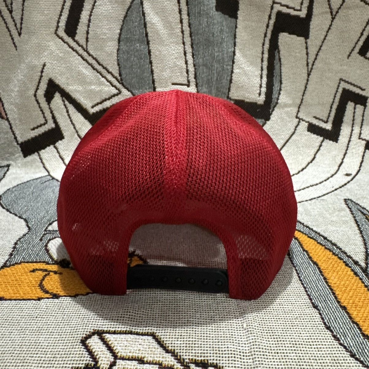 Bape Bathing Ape Bape Kiss Logo Swarovski Trucker Hat Snapback Size ONE SIZE - 6 Thumbnail