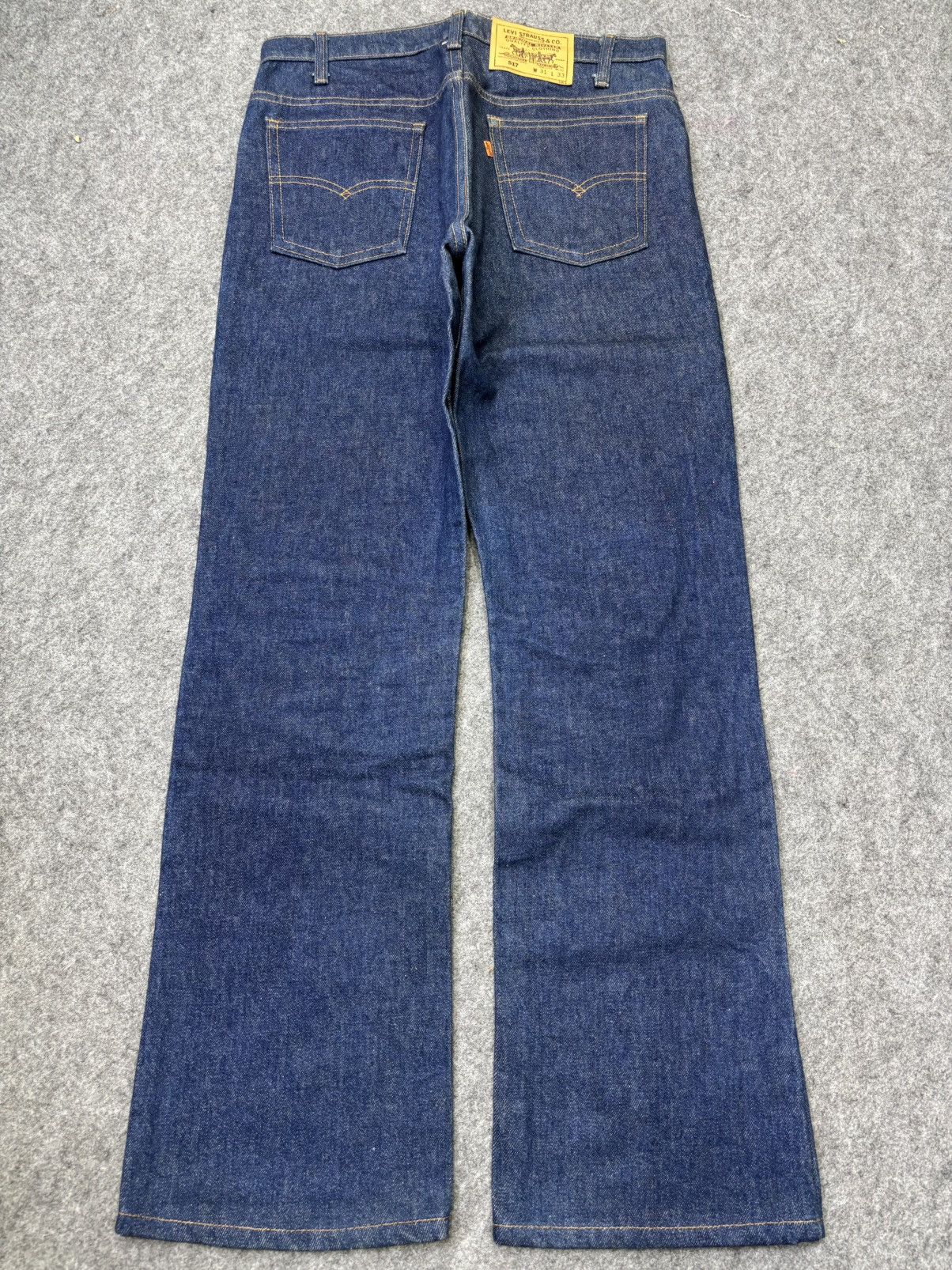 Levi's Flare💥Vintage 90s Levis 517 Orange Tab Flare Denim F787 Size US 31 - 18 Thumbnail