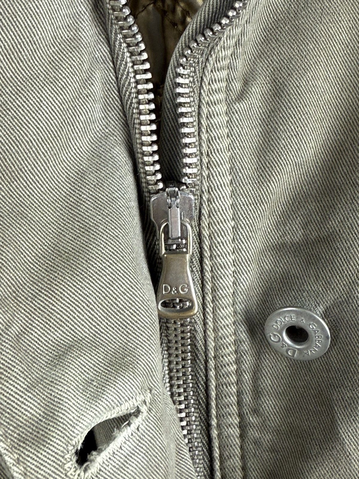 Dolce & Gabbana Dolce & Gabbana Vintage Military Style Hooded Parka Jacket Size XS / US 0-2 / IT 36-38 - 19 Thumbnail