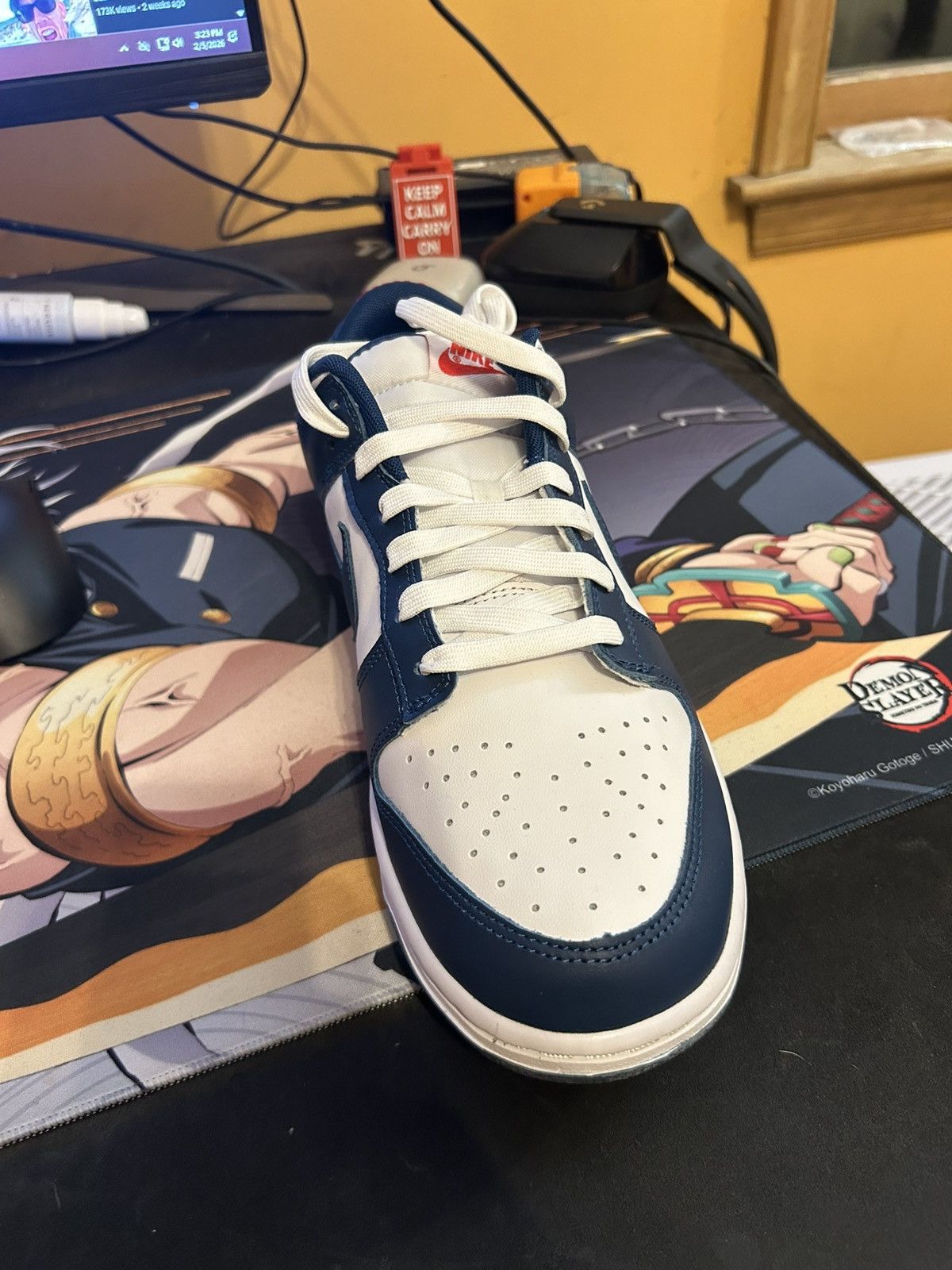 Nike Nike dunk low valerian blue Size US 10.5 / EU 43-44 - 2 Thumbnail