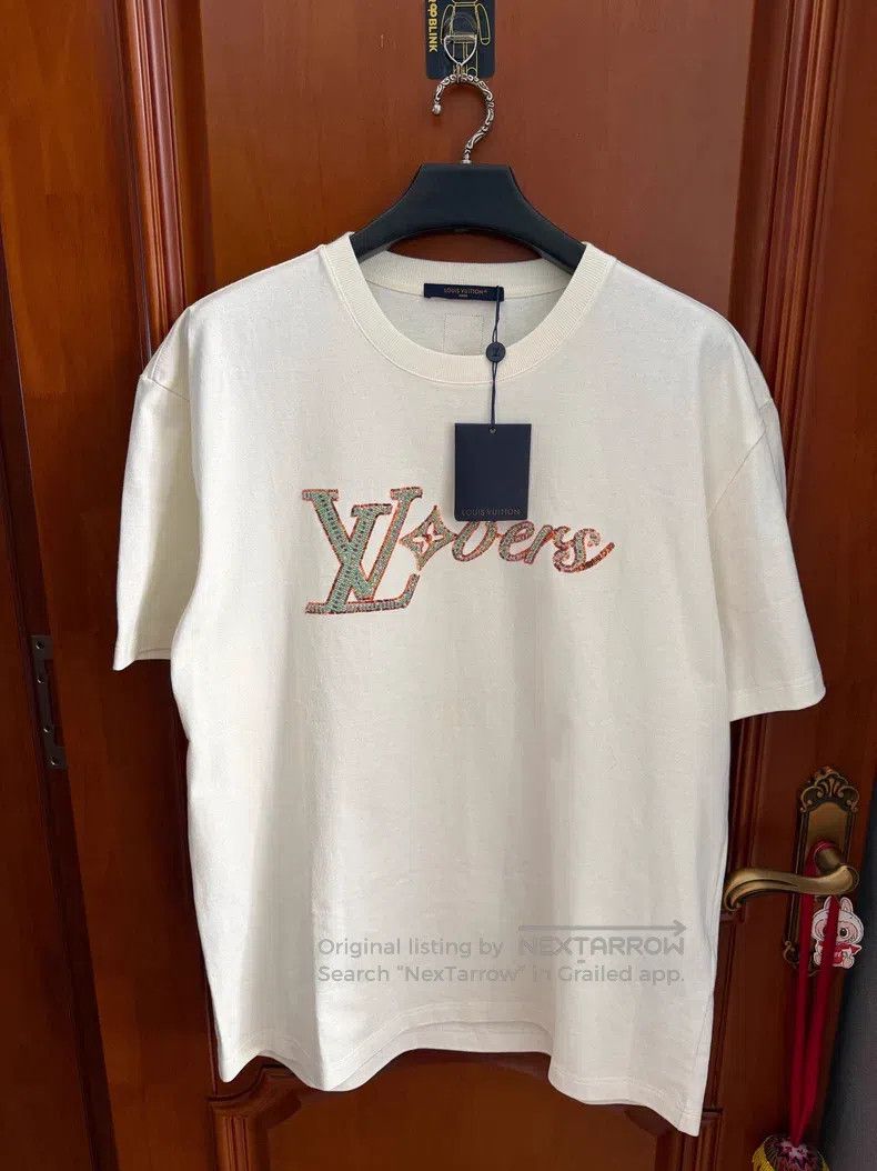 Louis Vuitton Louis Vuitton Pfeiffer rhinestone embroidered short sleeve Size US XXL / EU 58 / 5 - 1 Thumbnail