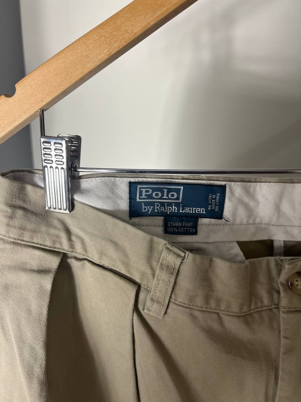 Polo Ralph Lauren VINTAGE POLO RALPH LAUREN RETRO CHINO PANTS Y2K 90s CASUAL Size US 34 / EU 50 - 3 Thumbnail