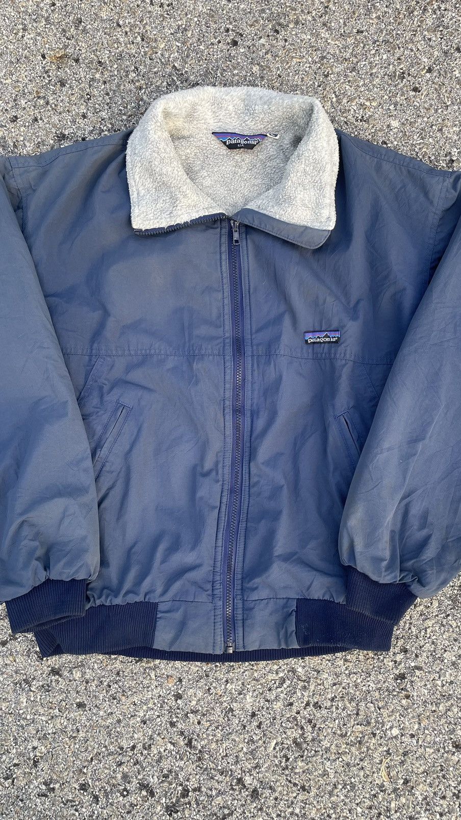 image of Sherpa Jacket Patagonia in Blue, Men's (Size Large)
