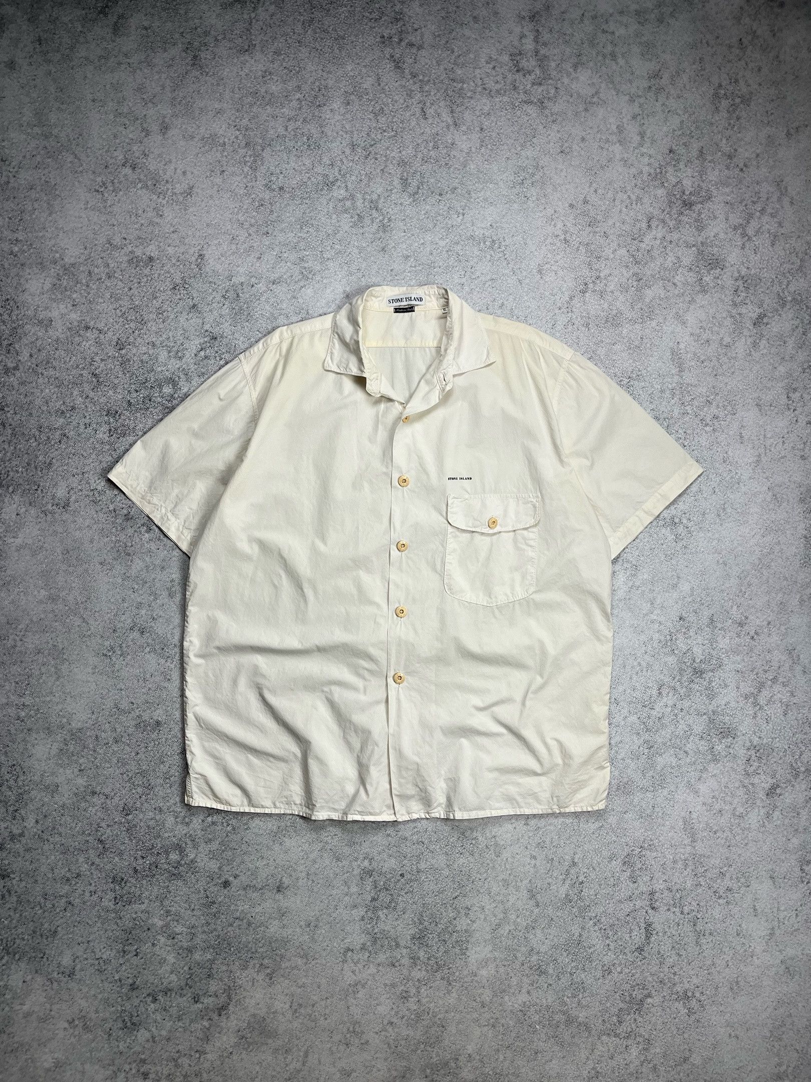 Stone Island Vintage Stone Island Shirt XL Size US XL / EU 56 / 4 - 1 Thumbnail
