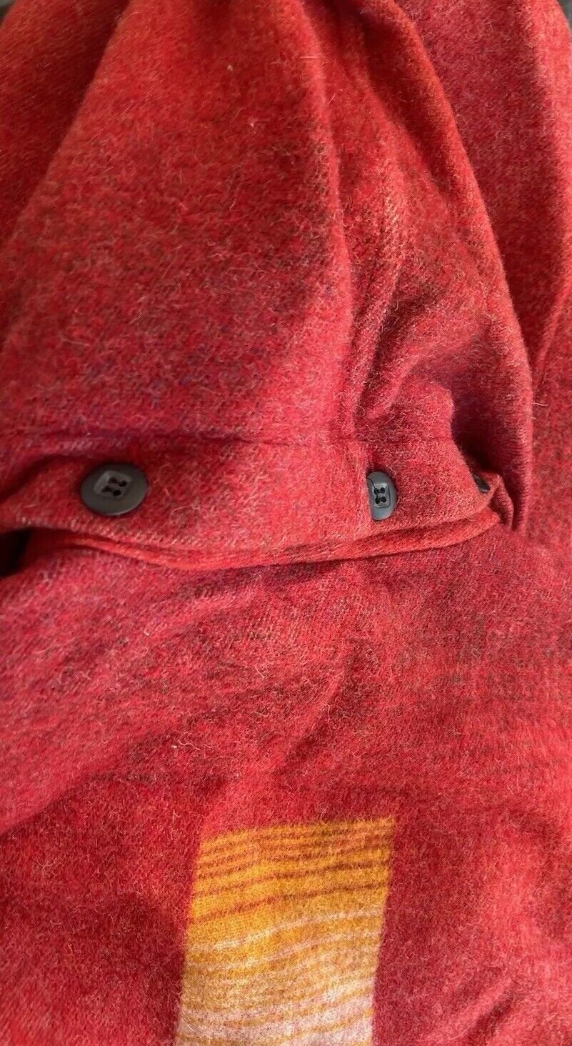 Woolrich Woolen Mills Woolrich Coat Womens L Red Southwest Aztec Wool Coat USA Size L / US 10 / IT 46 - 18 Thumbnail