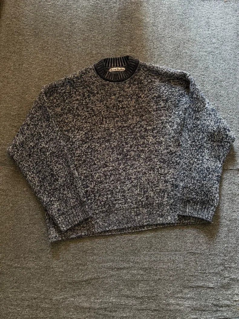 Acne Studios Acne Studios Men's Round Neck Heart Patterned Loose Wool M Size US S / EU 44-46 / 1 - 2 Thumbnail