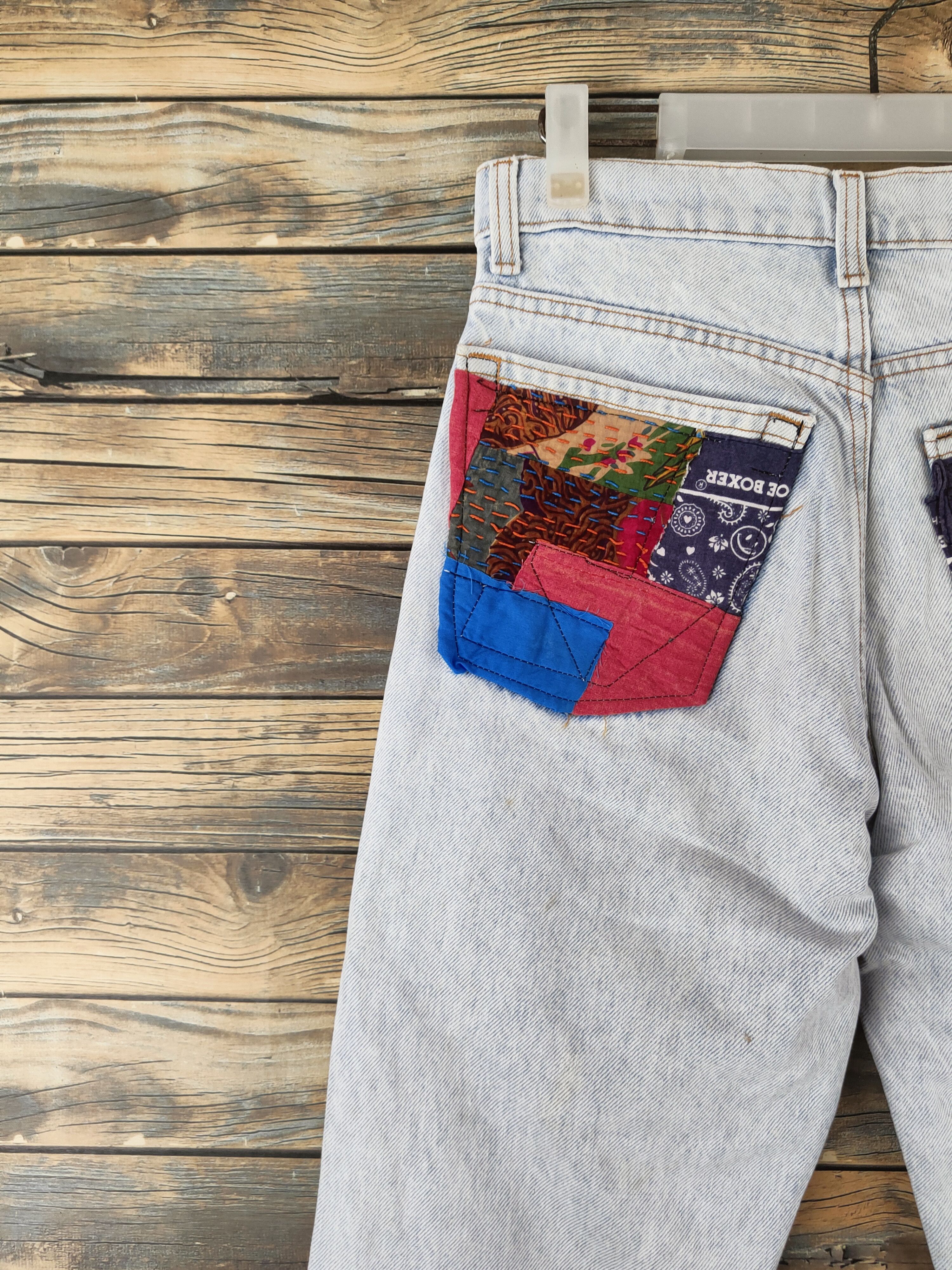 Levi's DL Levi's Light Distressed patchwork Ripped denim #46-832 Size US 29 - 8 Thumbnail