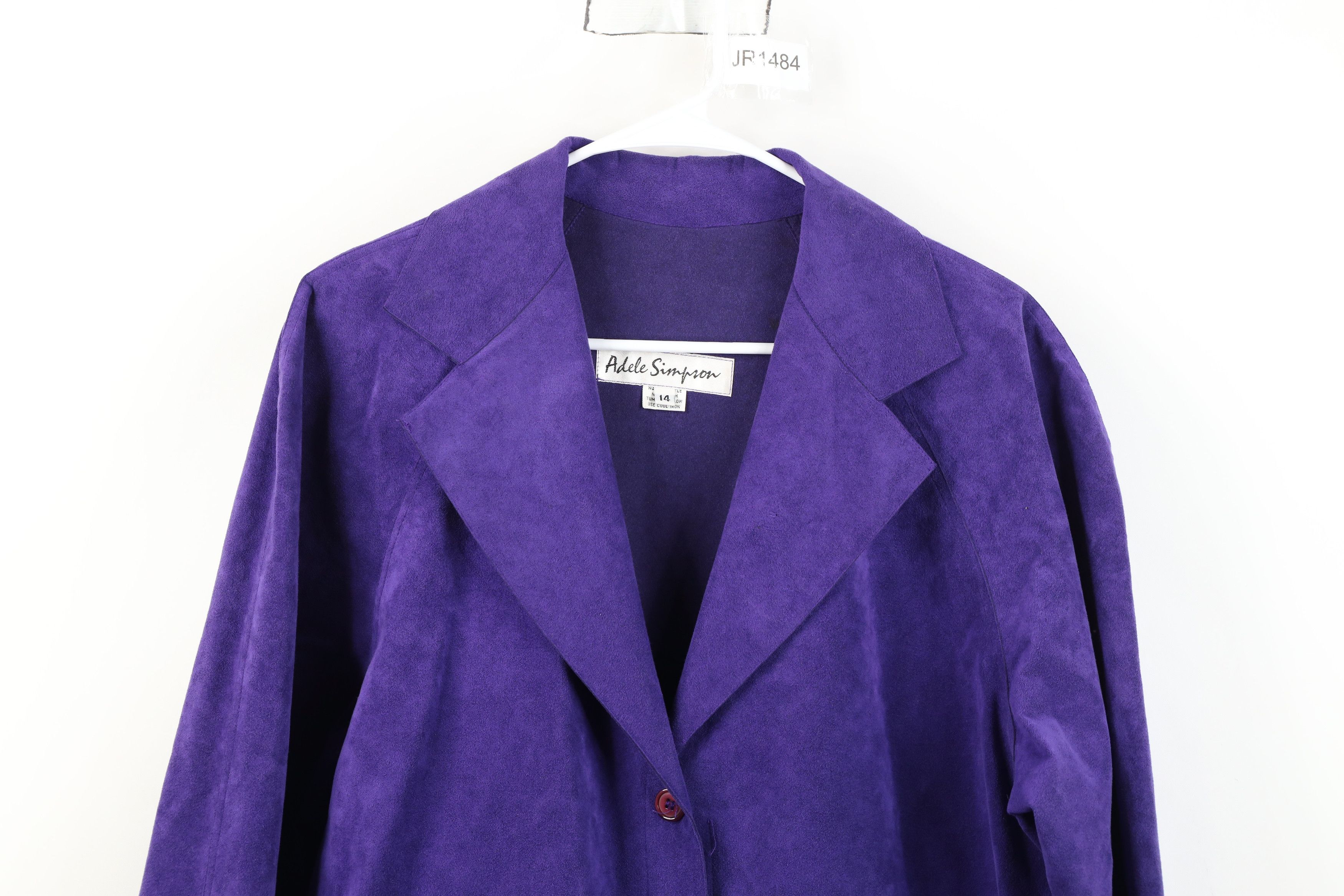 Vintage Vintage 80s 90s Streetwear Microfiber Trench Coat Jacket Size XL / US 12-14 / IT 48-50 - 2 Thumbnail