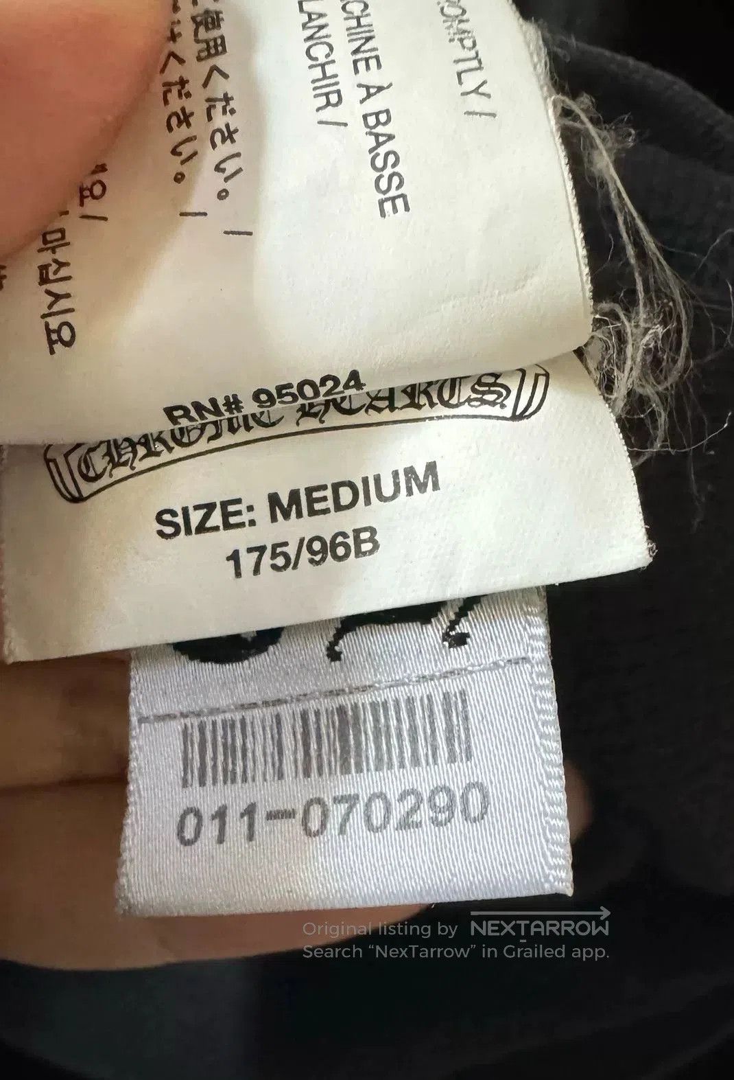 Chrome Hearts chrome hearts black zip. Size US M / EU 48-50 / 2 - 3 Thumbnail