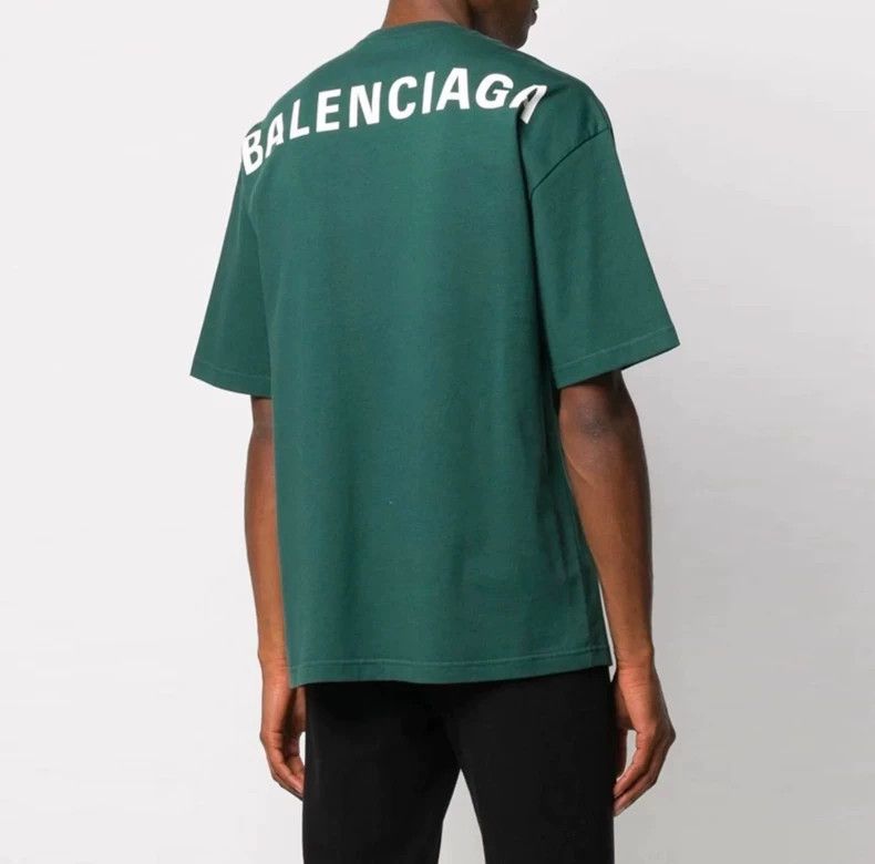 Balenciaga Balenciaga Logo printed short sleeve T-shirt with round ne Size US S / EU 44-46 / 1 - 6 Thumbnail