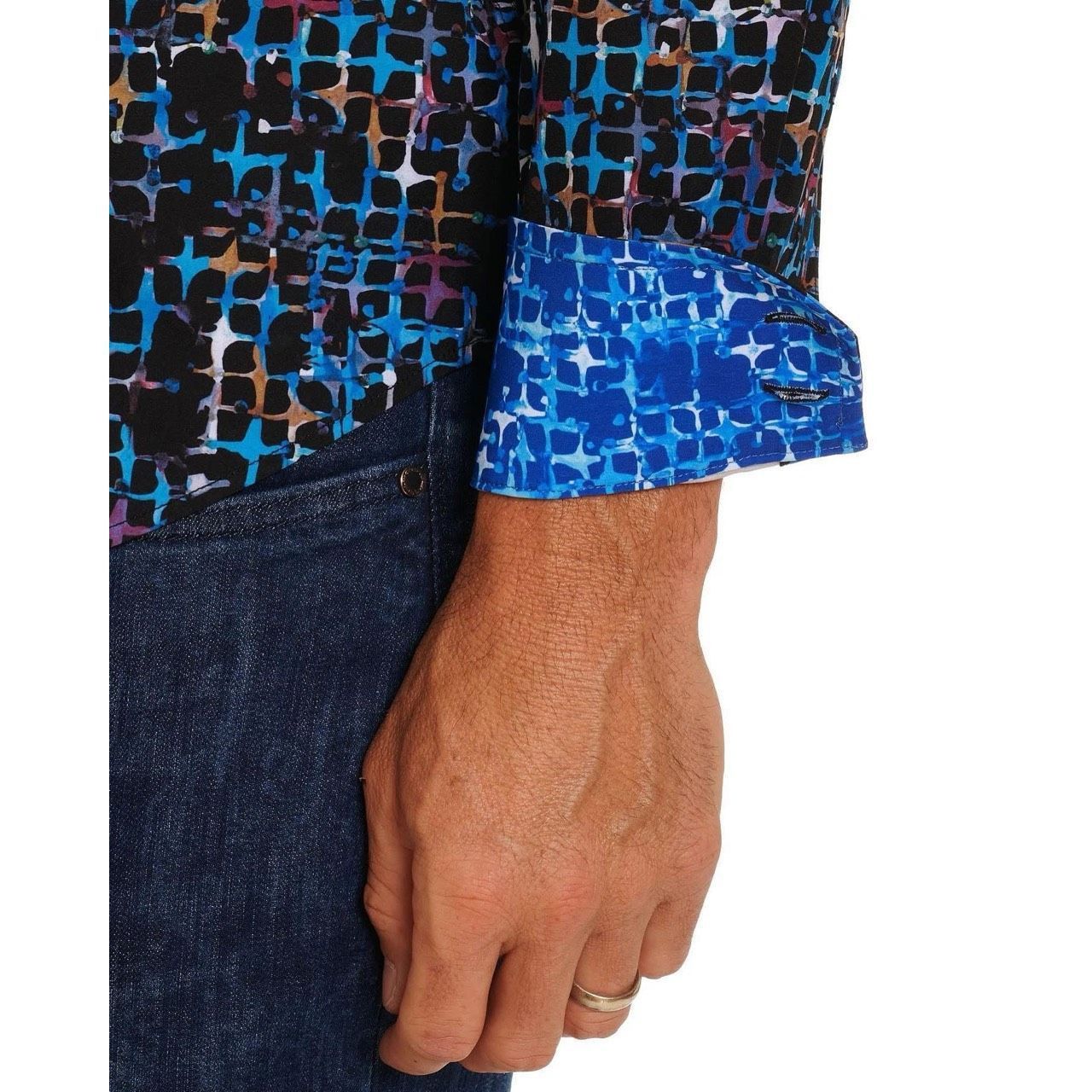 Robert Graham Robert Graham Arkenstone Sports Button Up Shirt Water Friend Size US S / EU 44-46 / 1 - 12 Thumbnail