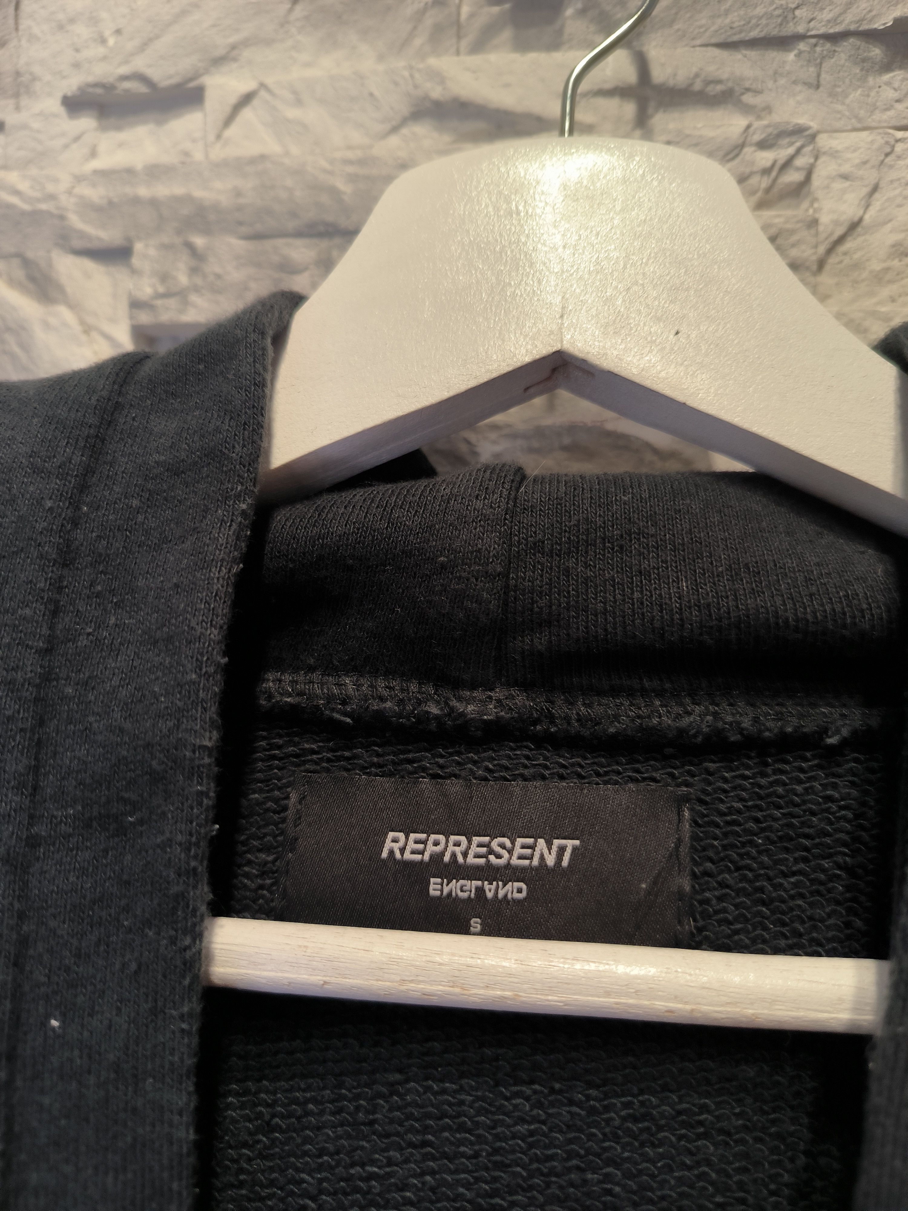 Represent Clo. Represent Thoroughbred Hoodie Oversize Logo Black Size US S / EU 44-46 / 1 - 4 Thumbnail