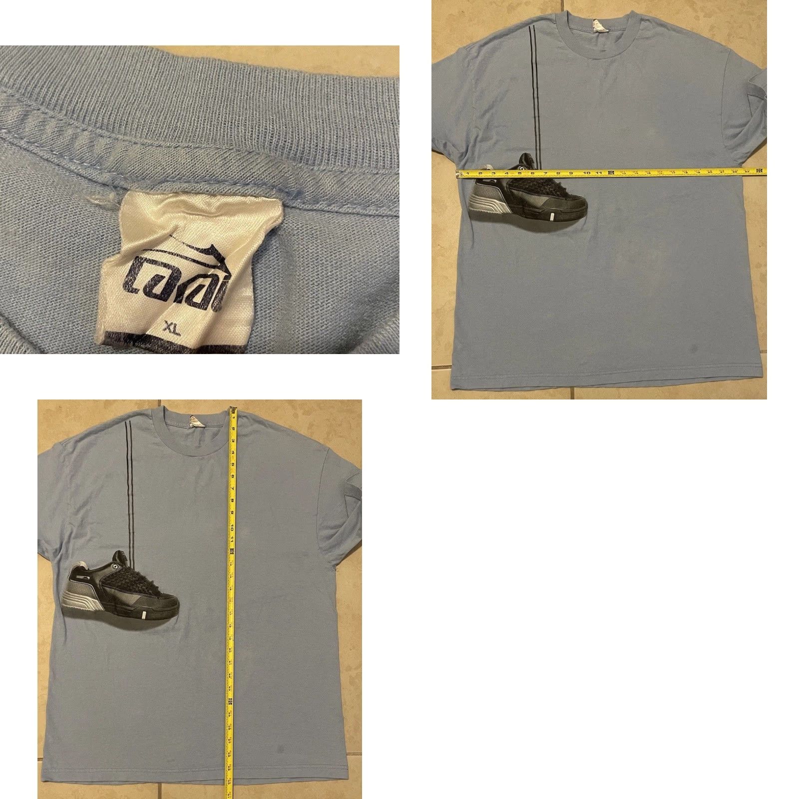Lakai VINTAGE Lakai Mike Carroll Shirt XL Blue All Over Print 90s Skater Crailtap Fourstar AOP Funnny Grunge Rock Punk Skateboarding Cartoon Size US XL / EU 56 / 4 - 9 Thumbnail