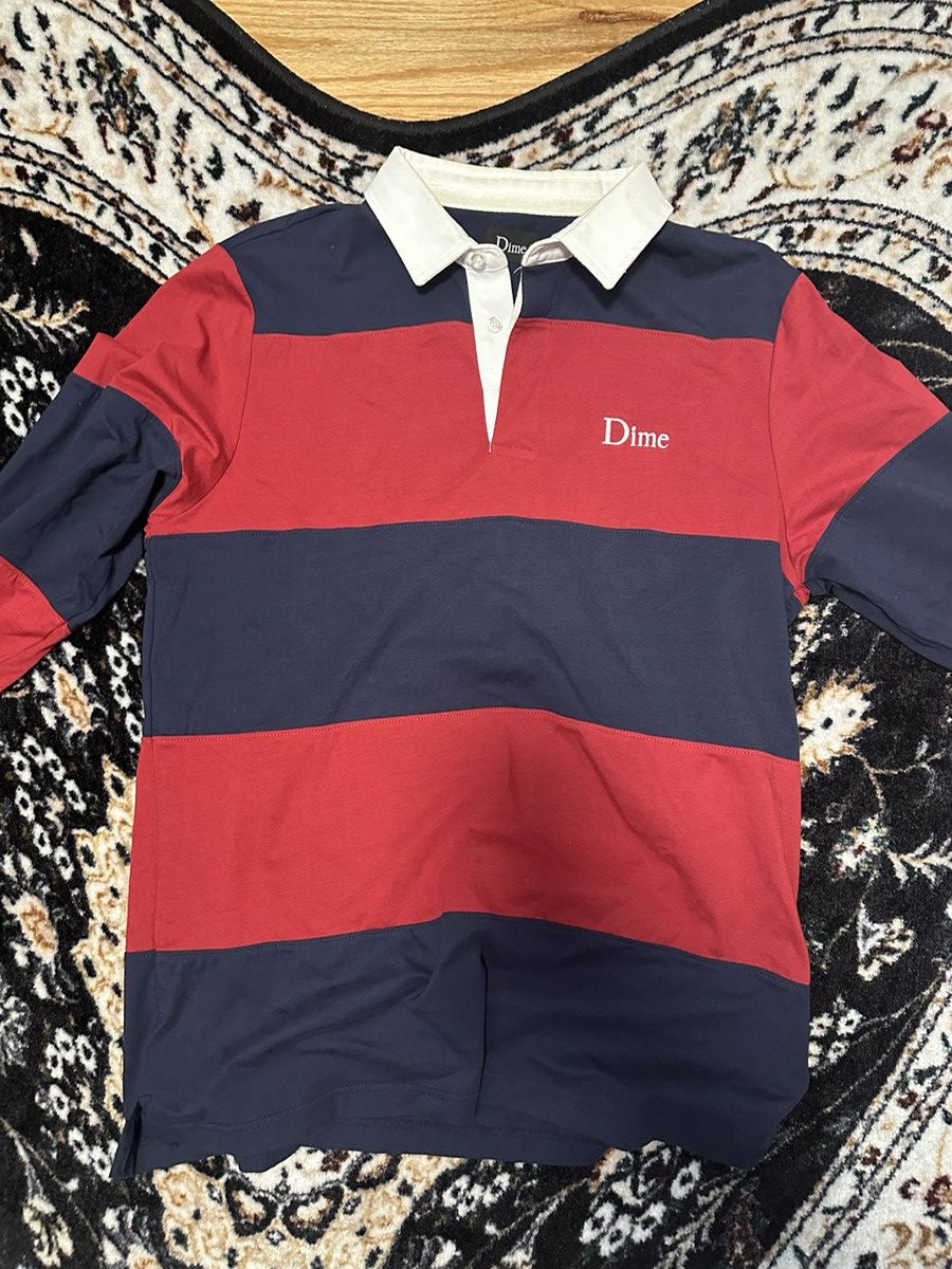 Dime Dime striped rugby shirt 2018 Size US M / EU 48-50 / 2 - 1 Preview