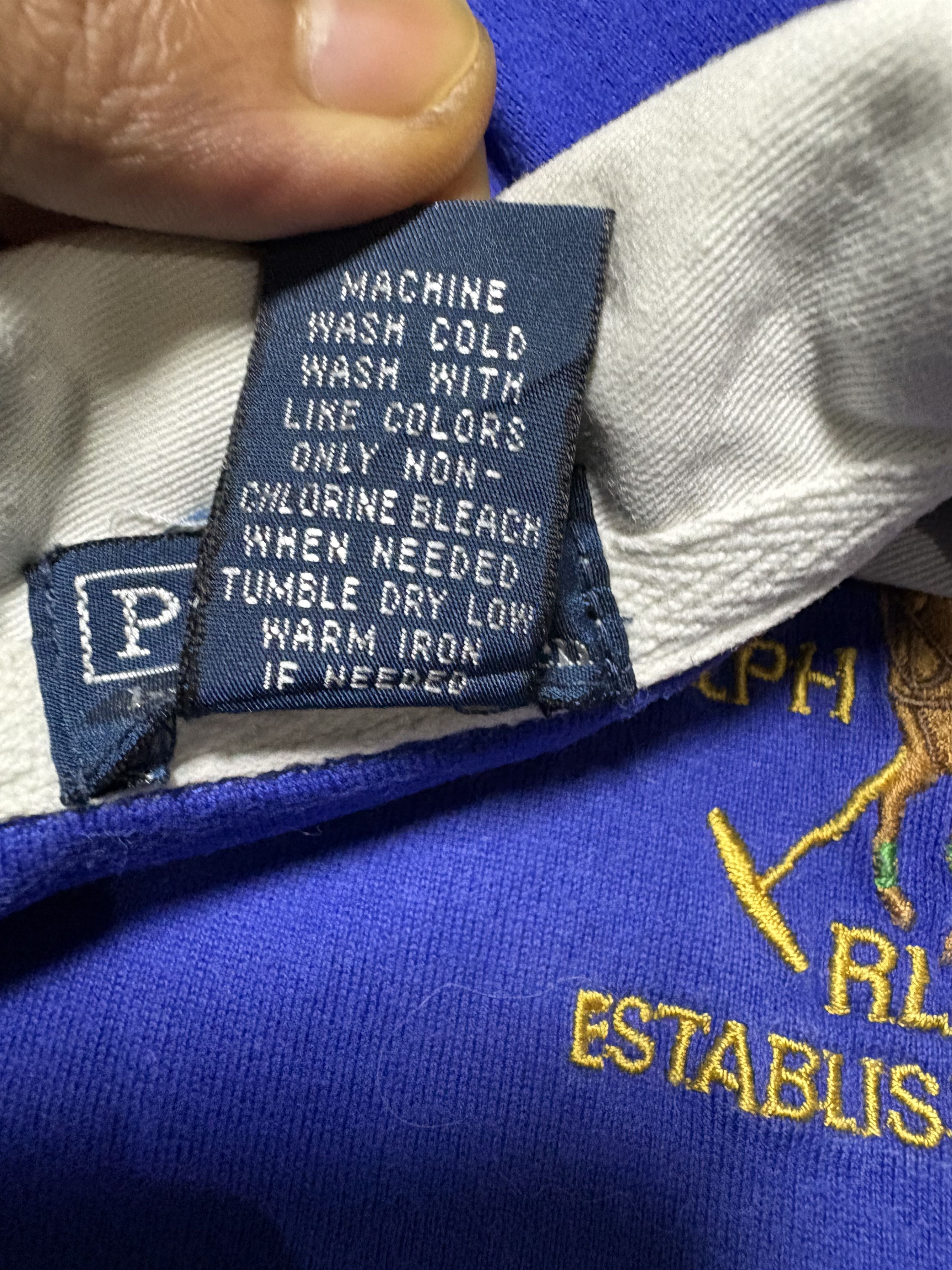 Polo Ralph Lauren Archive , Vintage Polo ralph laurent Rugby shirt Size US M / EU 48-50 / 2 - 5 Thumbnail