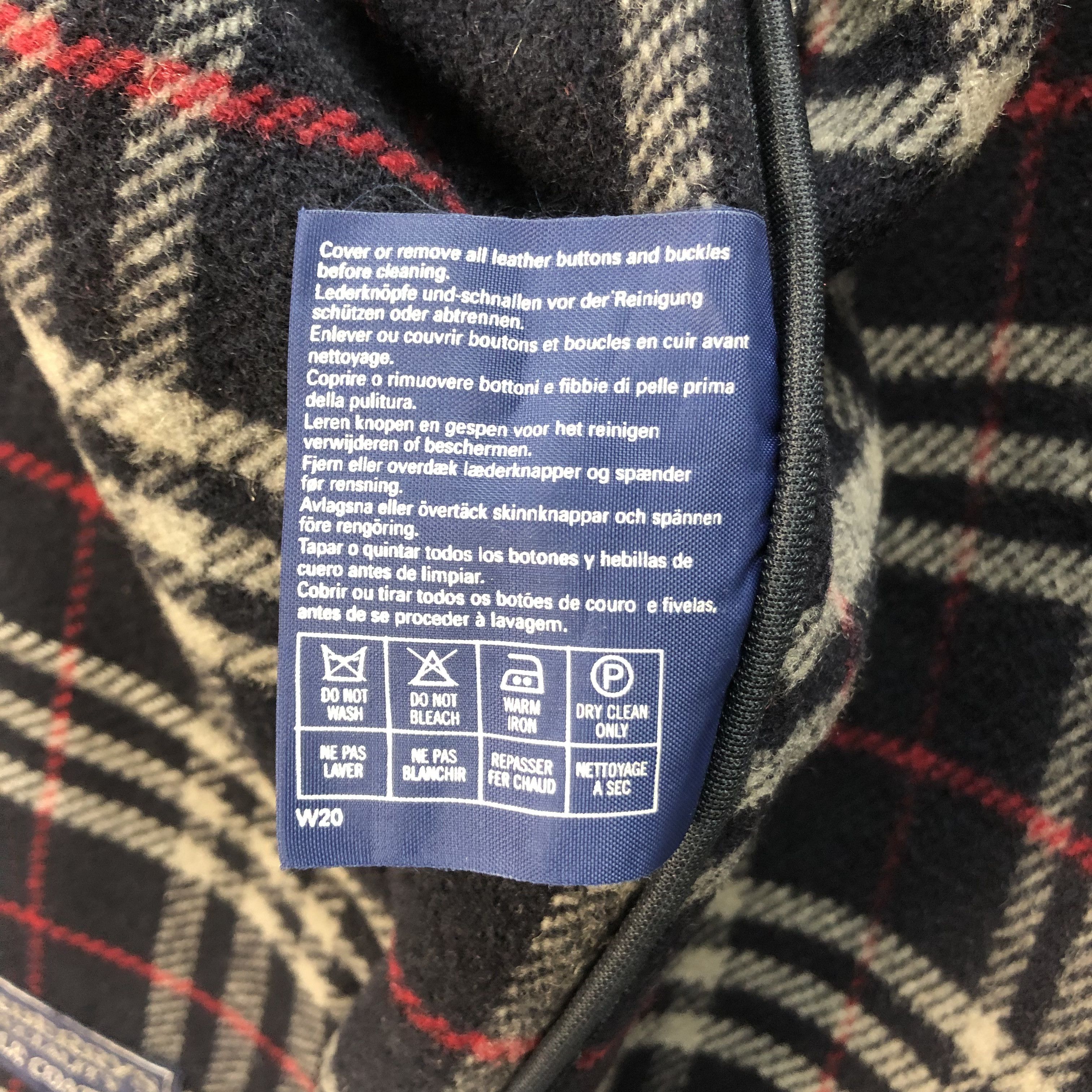 BURBERRYS' MADE IN ENGLAND DUFFLE COAT #6851-91